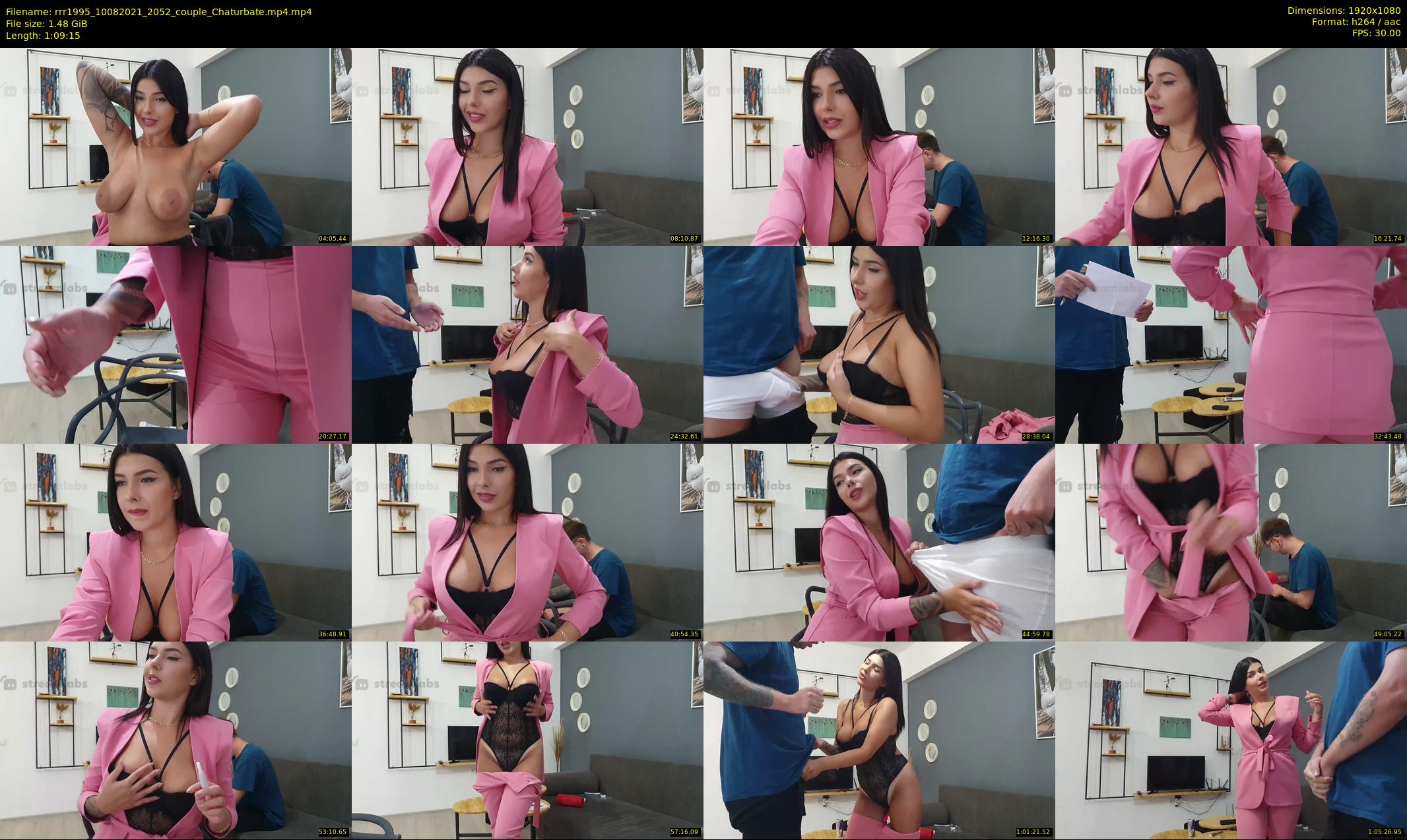 rrr1995 — 70 minute Chaturbate couple cam show recording, 1080p, Aug 10, 2021