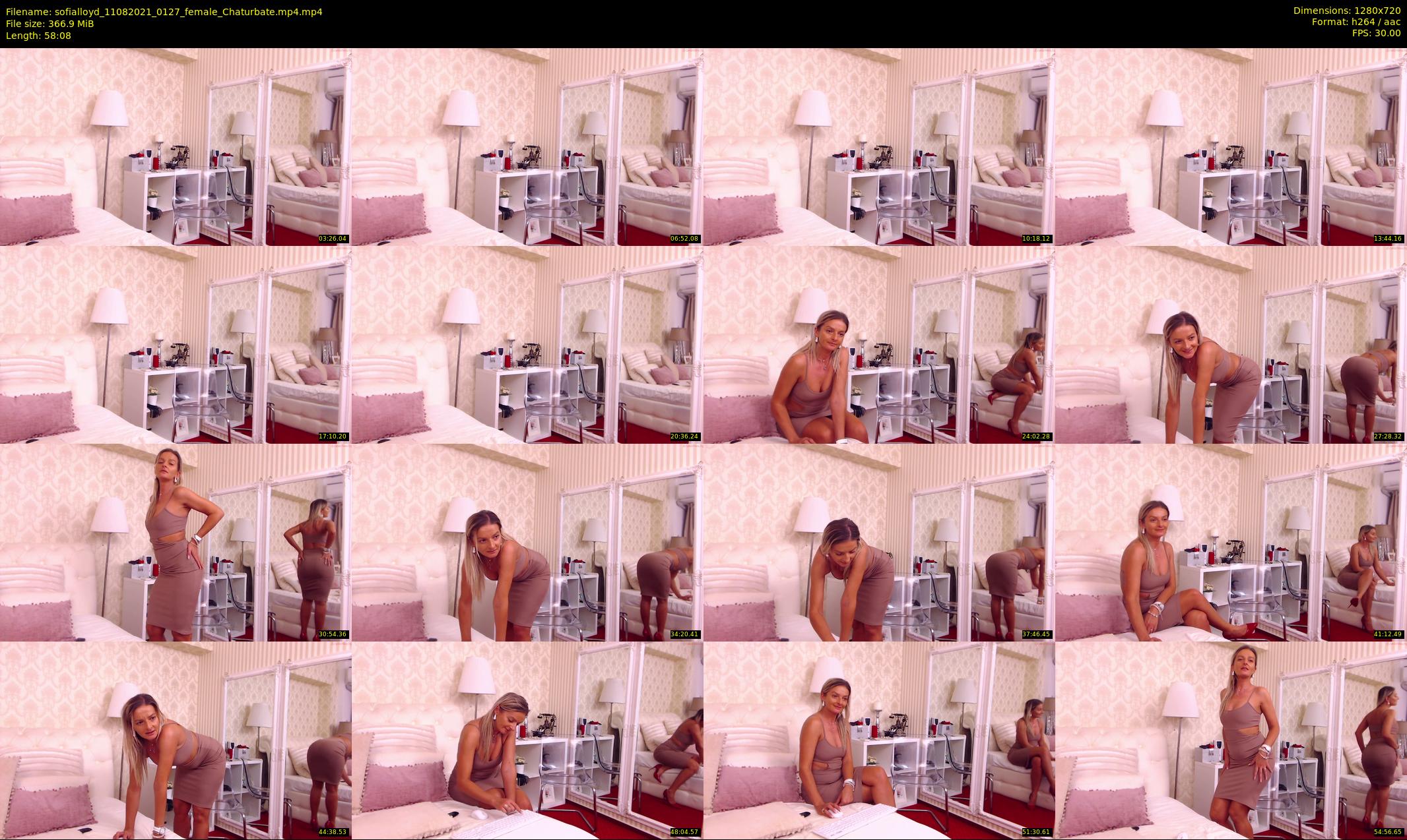 sofialloyd — 59 minute Chaturbate female cam show recording, 720p, Aug 11, 2021