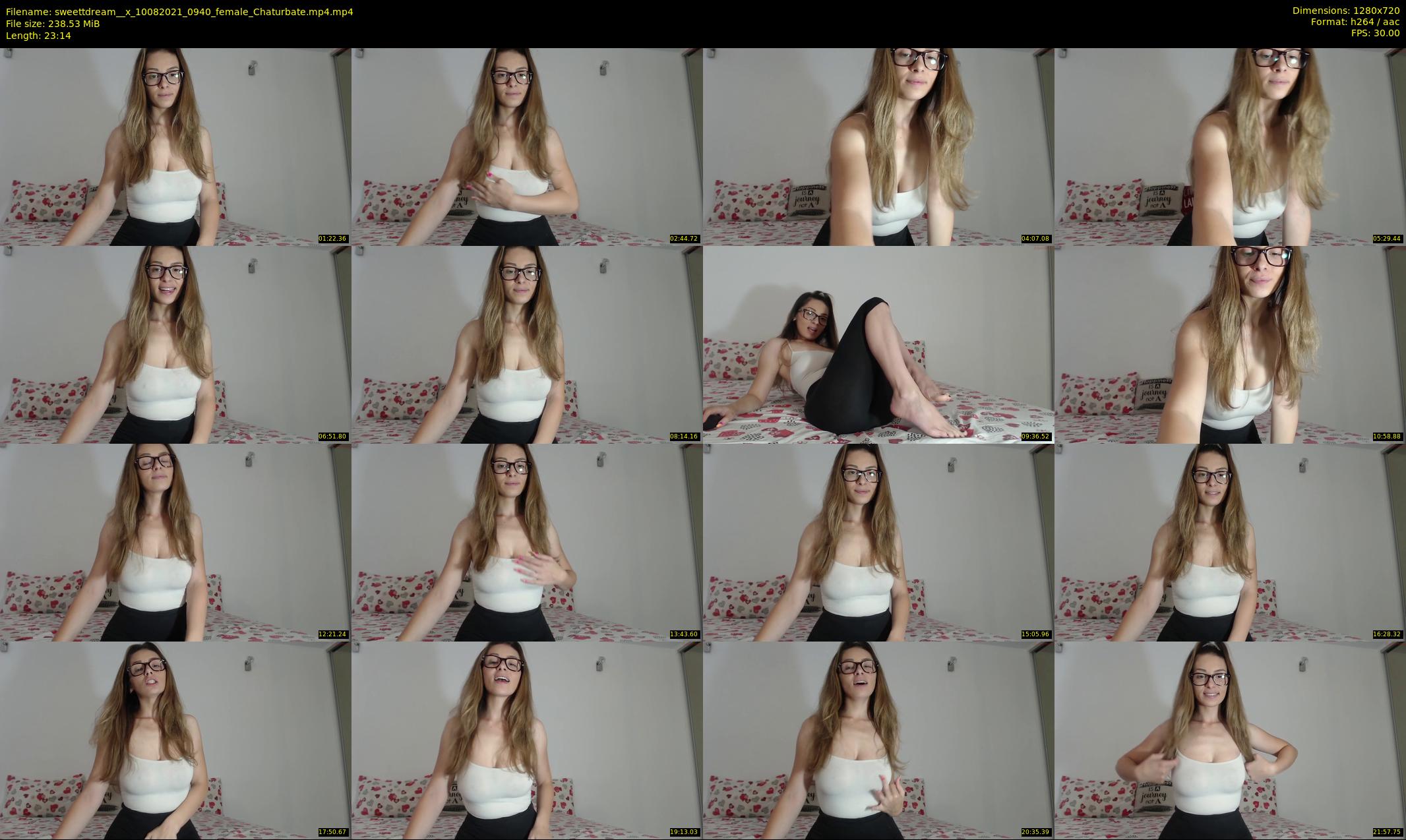 sweettdream__x — 24 minute Chaturbate female cam show recording, 720p, Aug 10, 2021