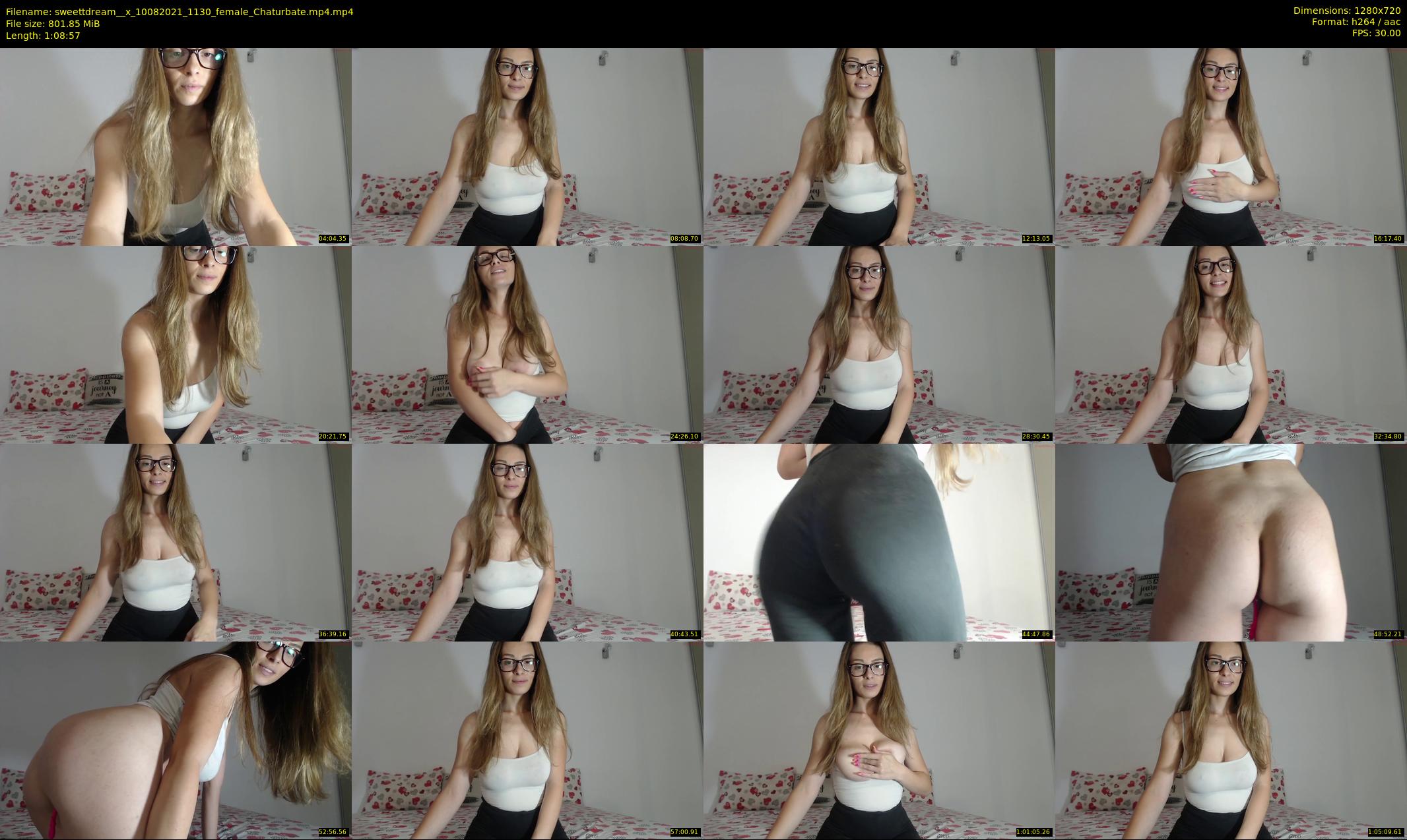 sweettdream__x — 69 minute Chaturbate female cam show recording, 720p, Aug 10, 2021