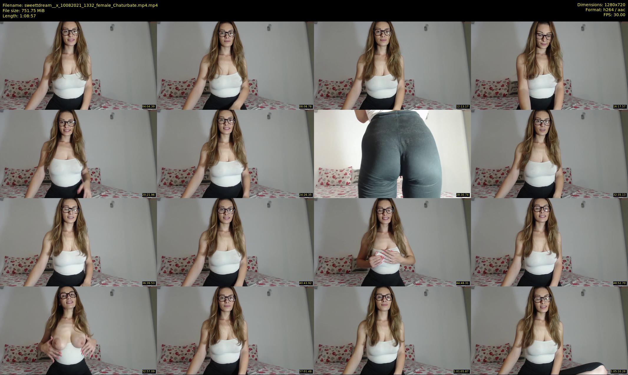sweettdream__x — 69 minute Chaturbate female cam show recording, 720p, Aug 10, 2021
