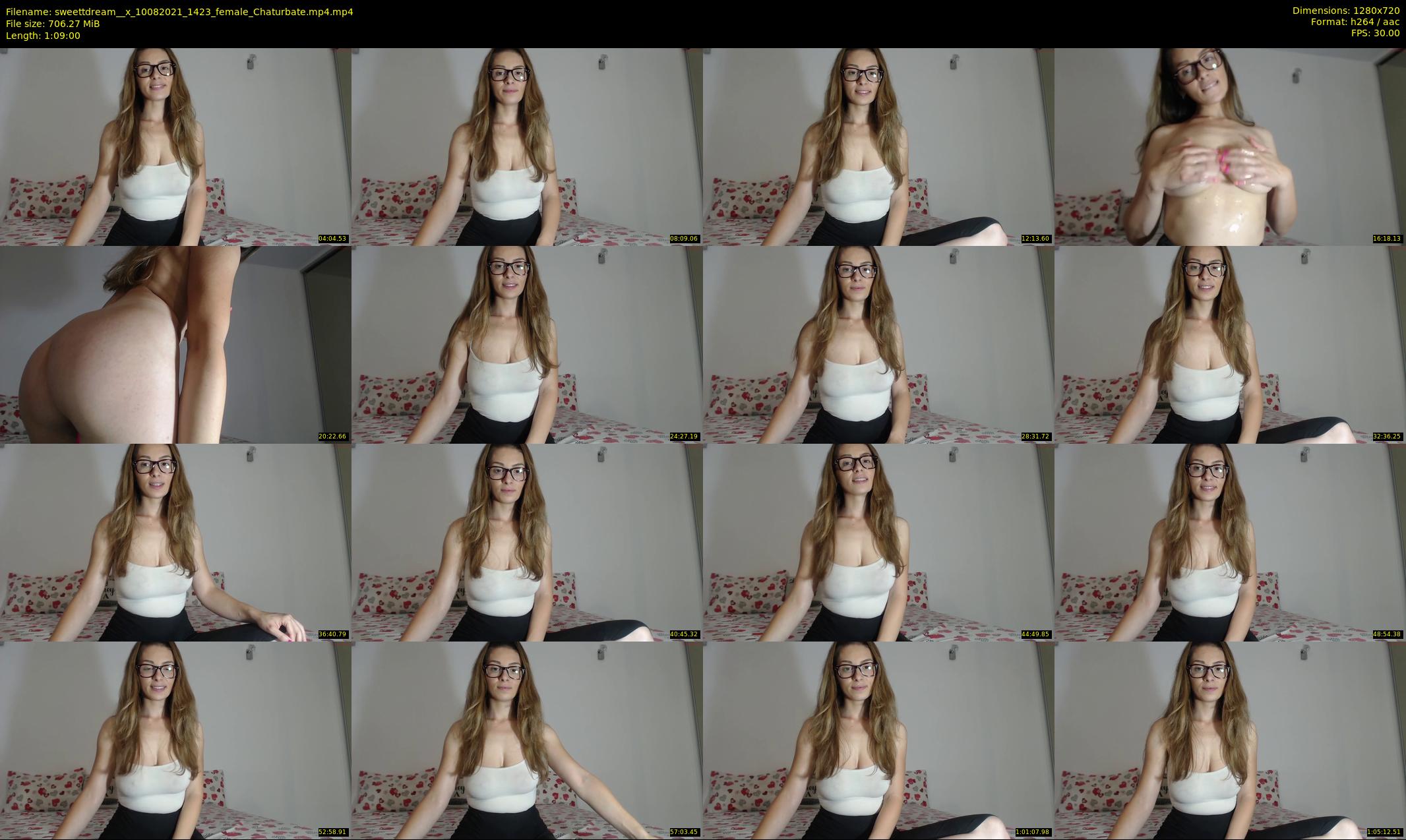 sweettdream__x — 69 minute Chaturbate female cam show recording, 720p, Aug 10, 2021