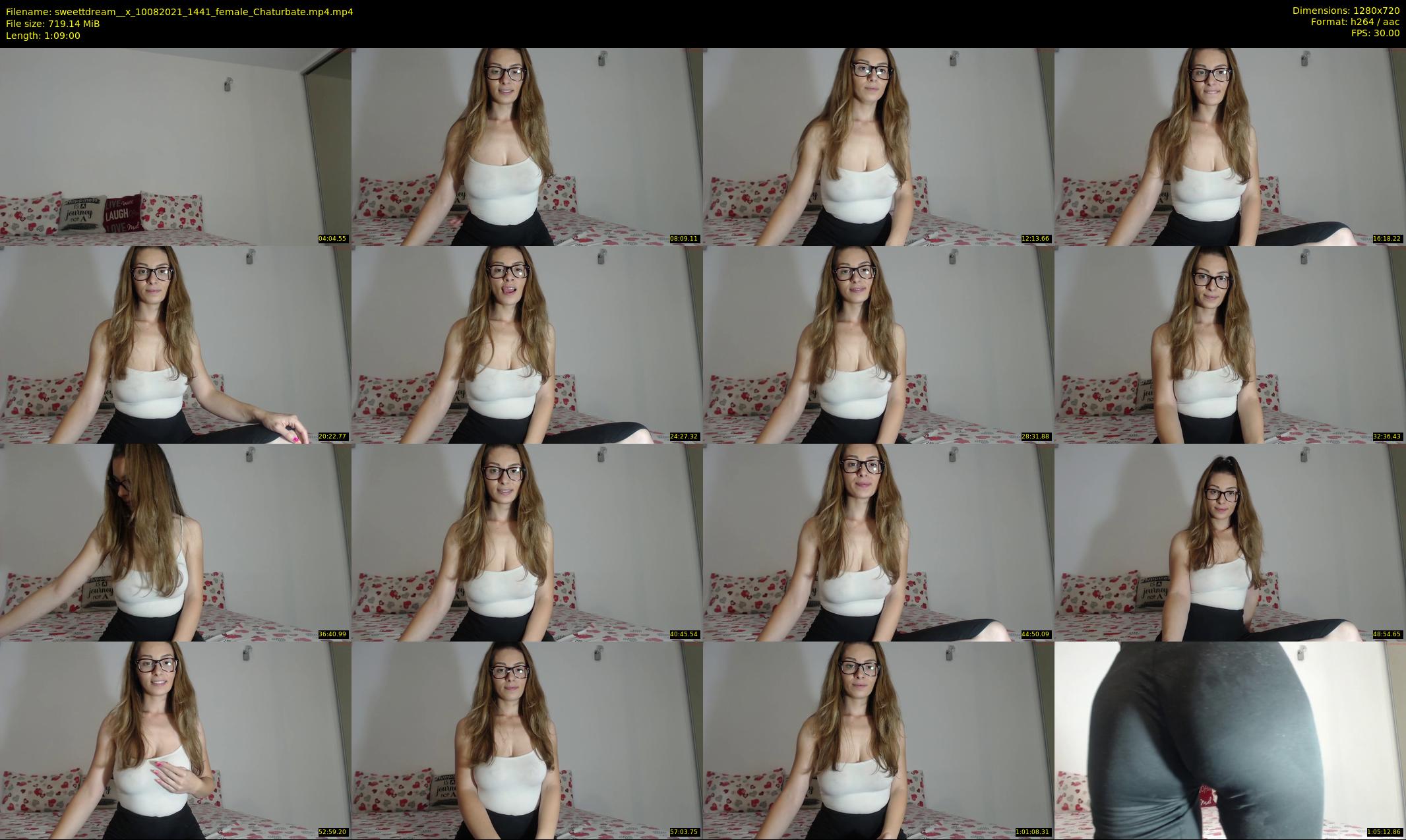 sweettdream__x — 69 minute Chaturbate female cam show recording, 720p, Aug 10, 2021