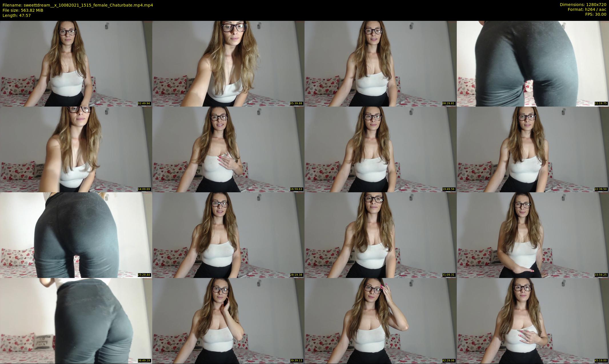 sweettdream__x — 48 minute Chaturbate female cam show recording, 720p, Aug 10, 2021