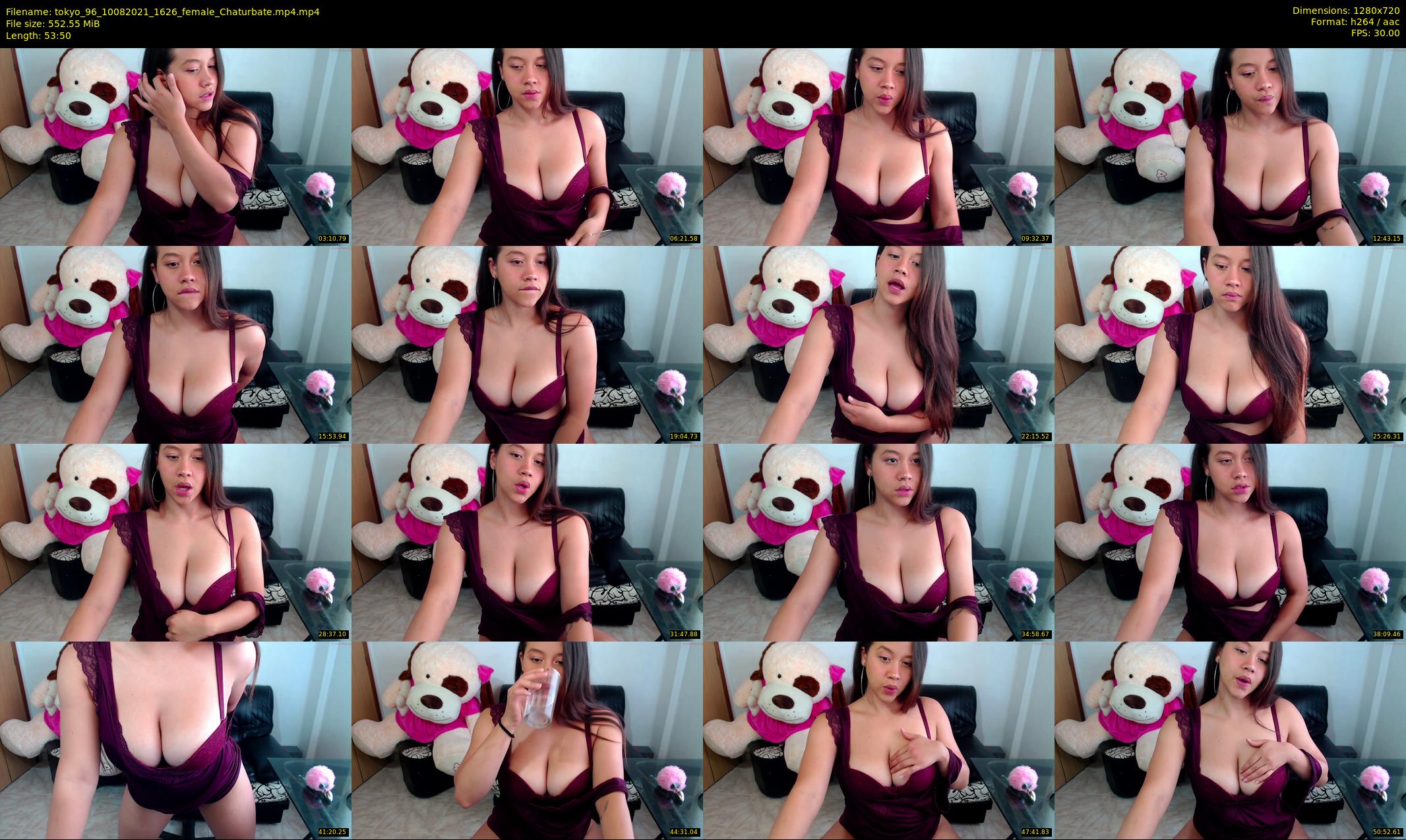 tokyo_96 — 54 minute Chaturbate female cam show recording, 720p, Aug 10, 2021