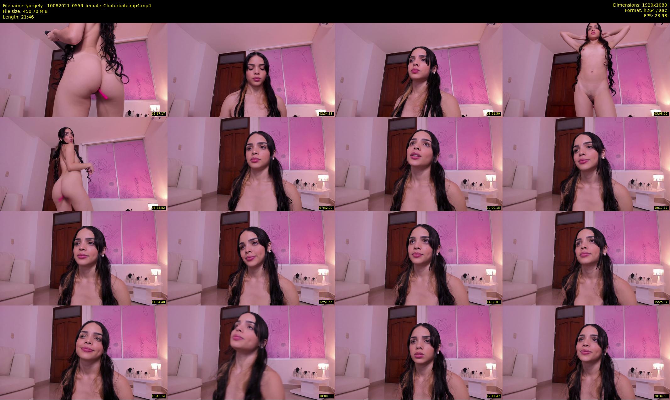 yorgely_ — 22 minute Chaturbate female cam show recording, 1080p, Aug 10, 2021