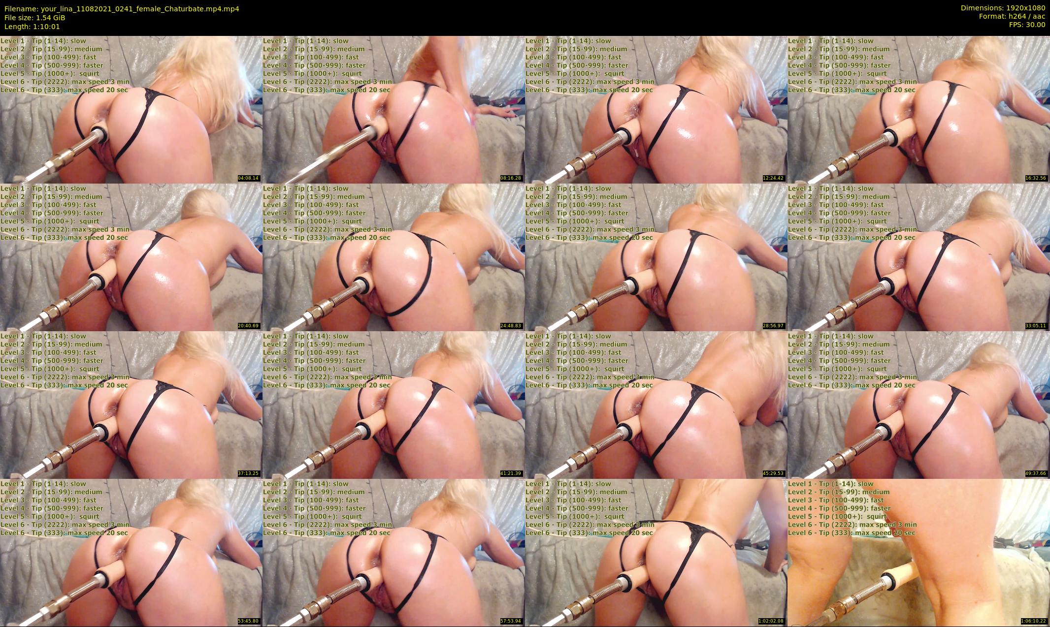 your_lina — 71 minute Chaturbate female cam show recording, 1080p, Aug 11, 2021