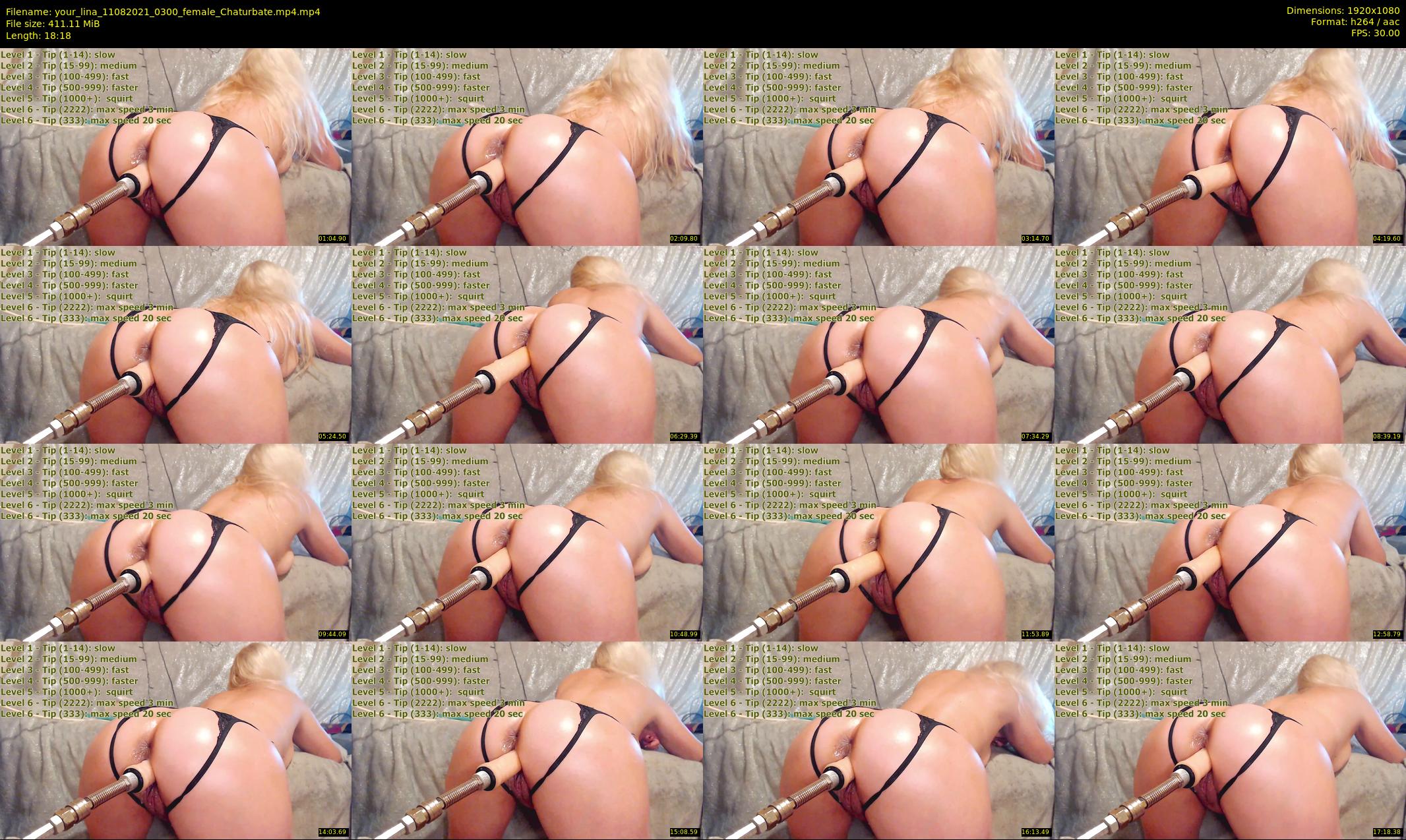 your_lina — 19 minute Chaturbate female cam show recording, 1080p, Aug 11, 2021