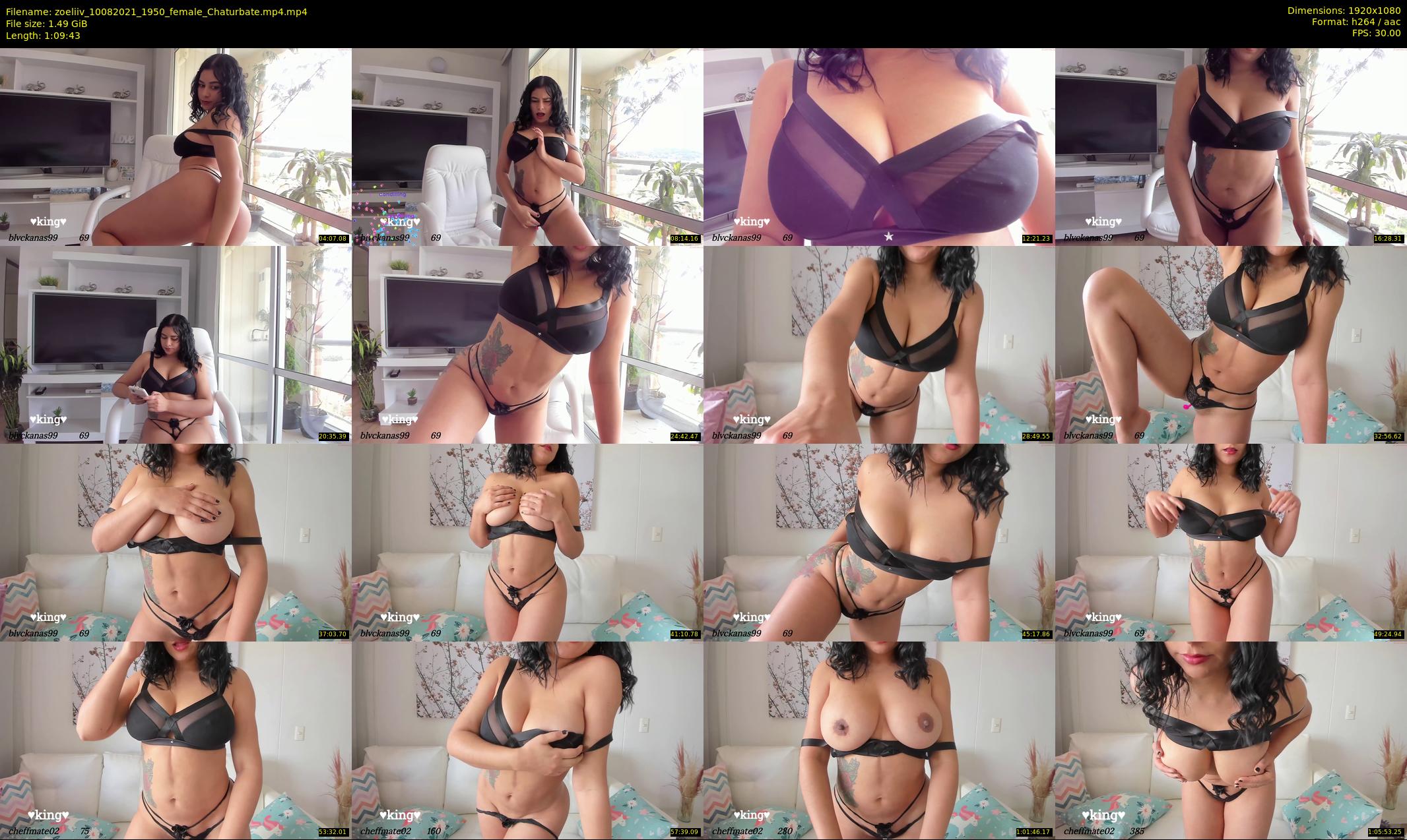 zoeliiv — 70 minute Chaturbate female cam show recording, 1080p, Aug 10, 2021