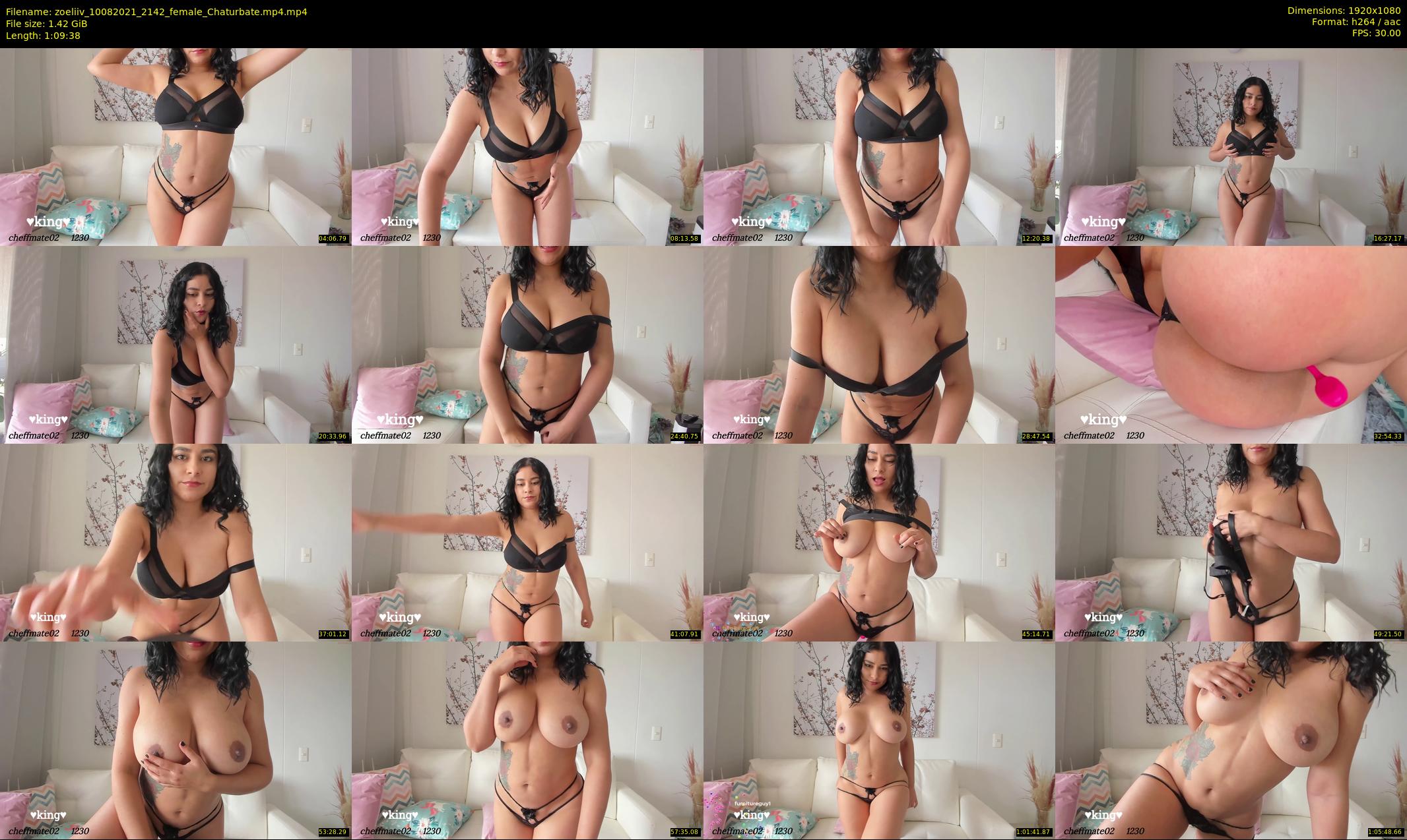 zoeliiv — 70 minute Chaturbate female cam show recording, 1080p, Aug 10, 2021