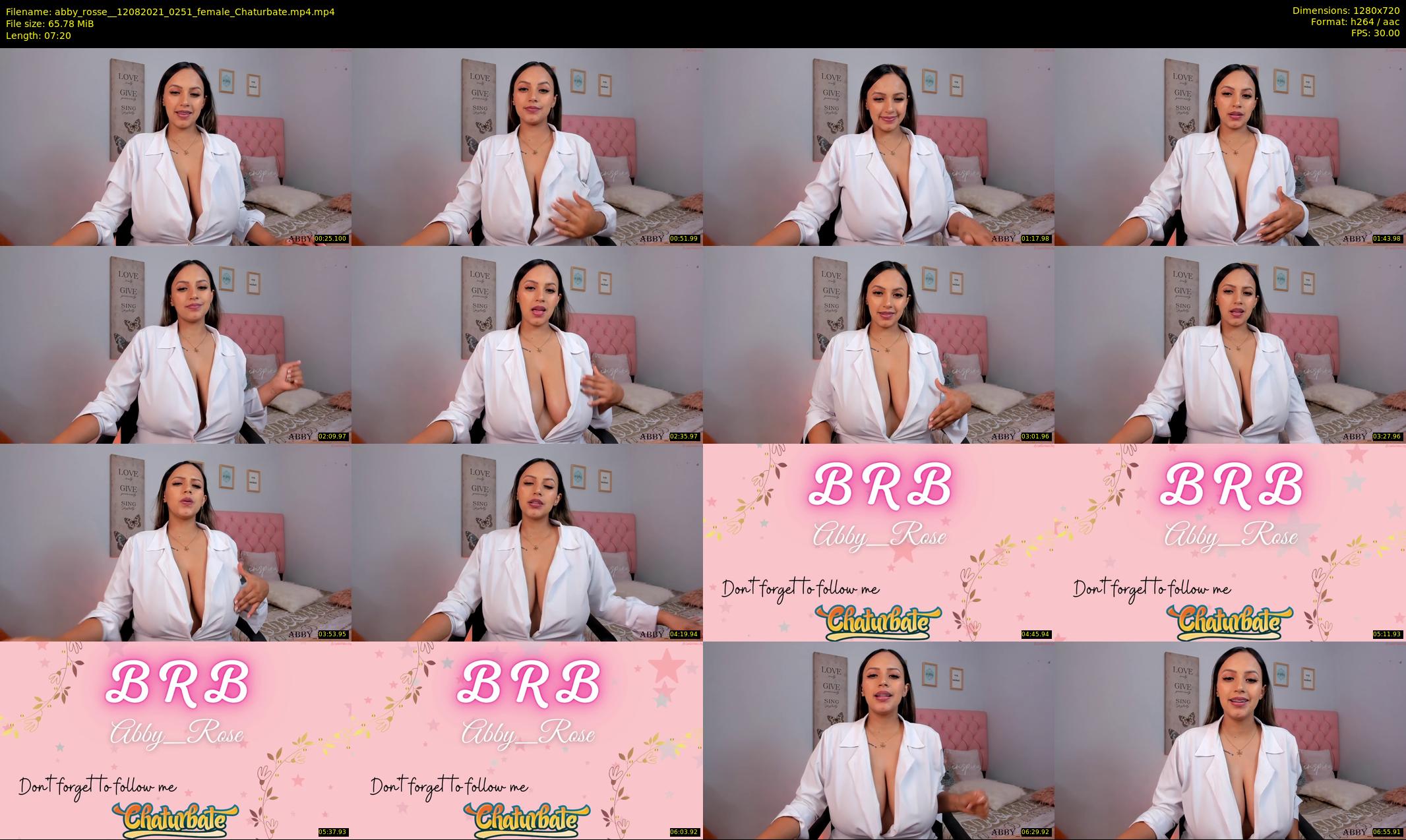abby_rosse_ — 8 minute Chaturbate female cam show recording, 720p, Aug 12, 2021