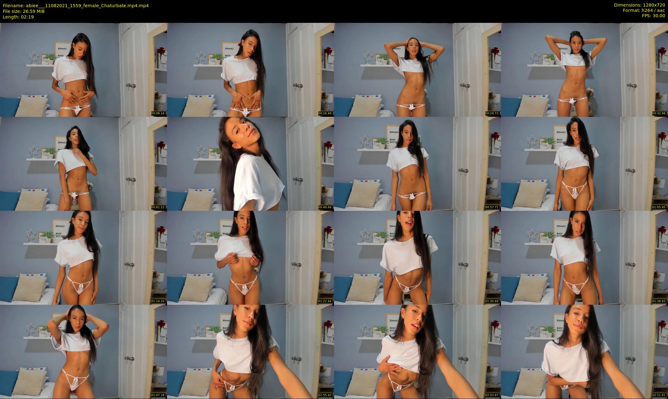 abiee__ — 3 minute Chaturbate female cam show recording, 720p, Aug 11, 2021
