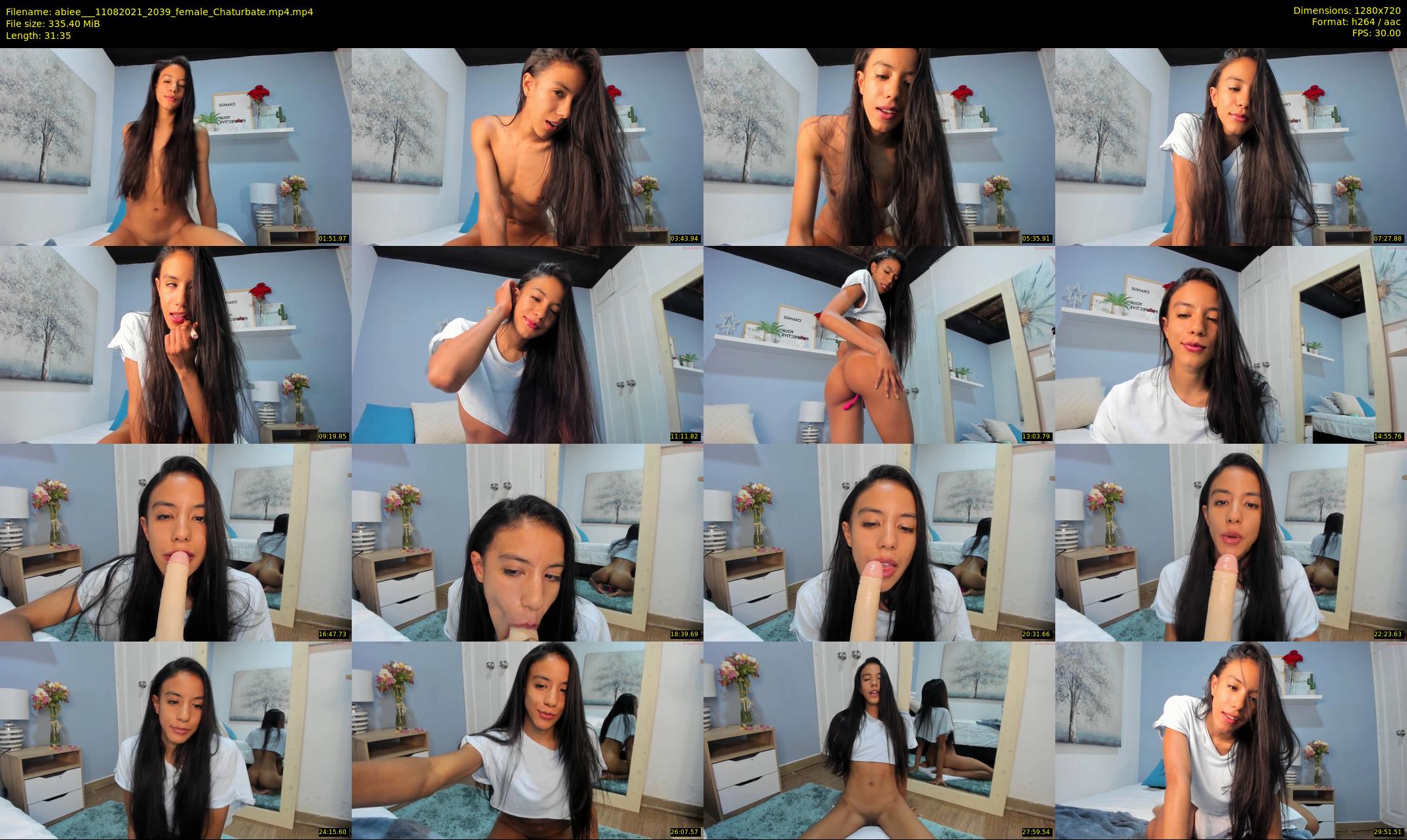 abiee__ — 32 minute Chaturbate female cam show recording, 720p, Aug 11, 2021
