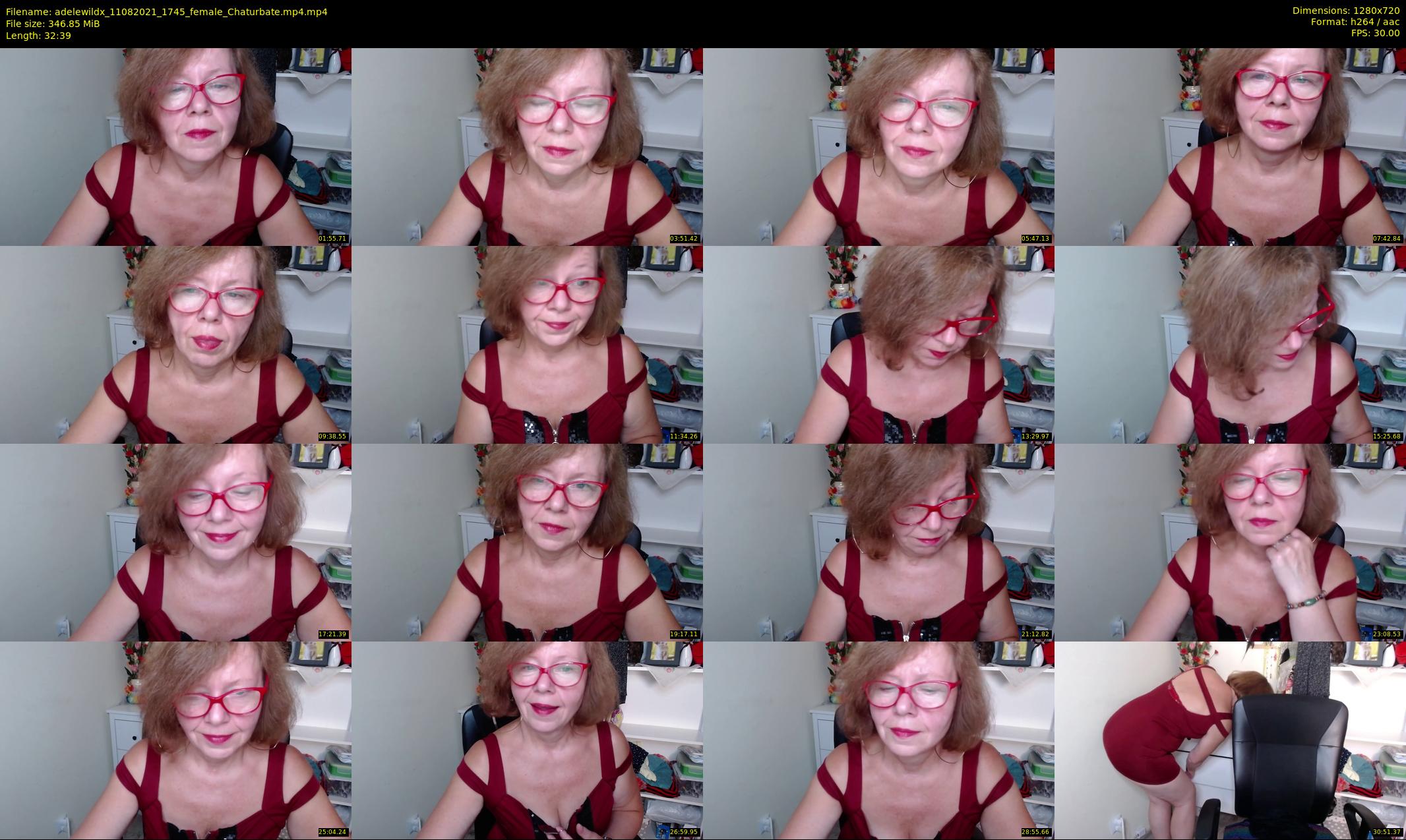 adelewildx — 33 minute Chaturbate female cam show recording, 720p, Aug 11, 2021