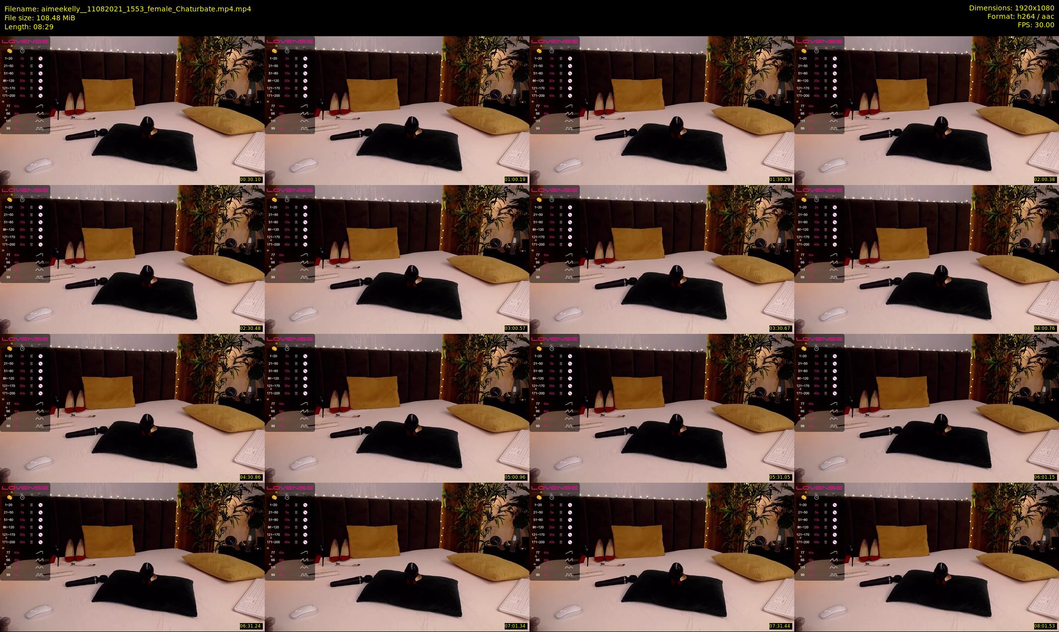 aimeekelly_ — 9 minute Chaturbate female cam show recording, 1080p, Aug 11, 2021