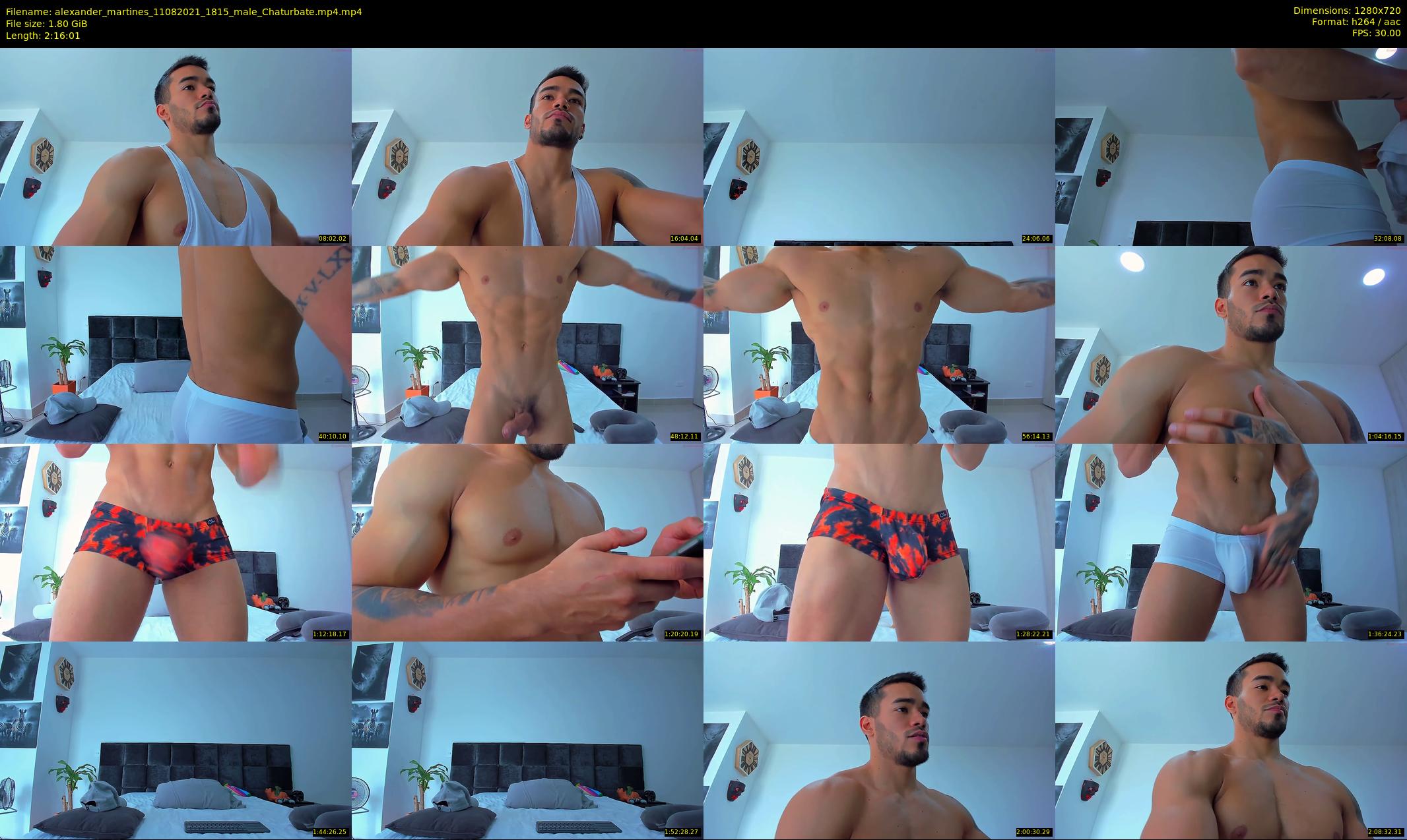 alexander_martines — 137 minute Chaturbate male cam show recording, 720p, Aug 11, 2021
