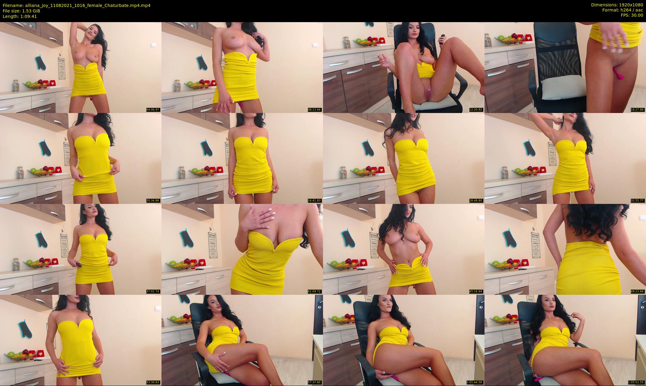 alliana_joy — 70 minute Chaturbate female cam show recording, 1080p, Aug 11, 2021