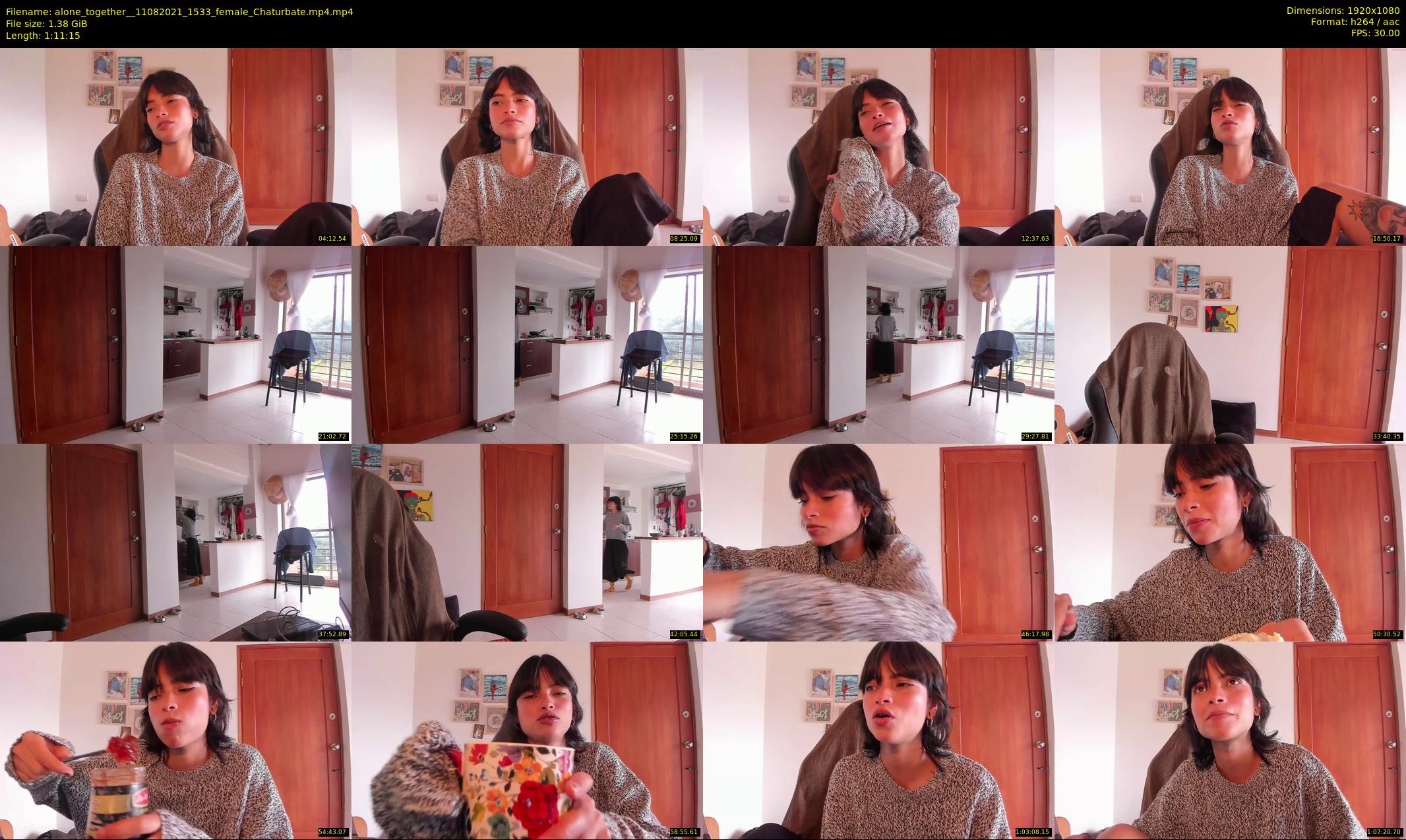 alone_together_ — 72 minute Chaturbate female cam show recording, 1080p, Aug 11, 2021