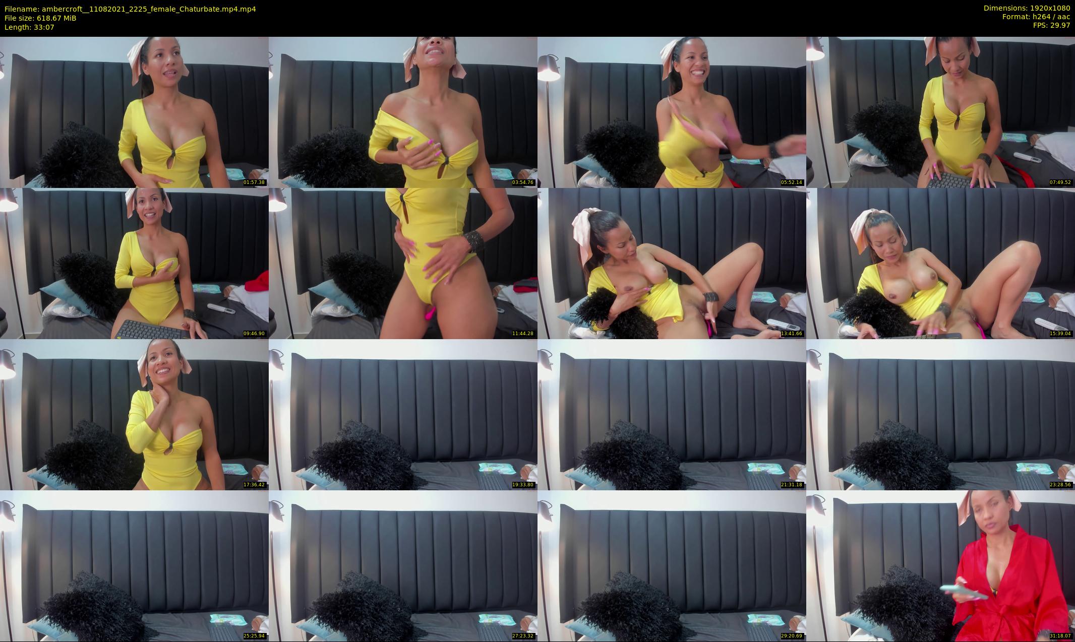 ambercroft_ — 34 minute Chaturbate female cam show recording, 1080p, Aug 11, 2021