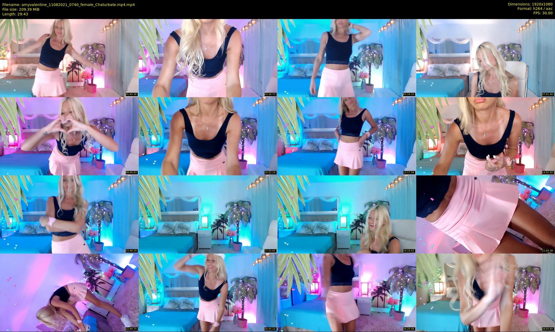 amyvalentine — 30 minute Chaturbate female cam show recording, 1080p, Aug 11, 2021