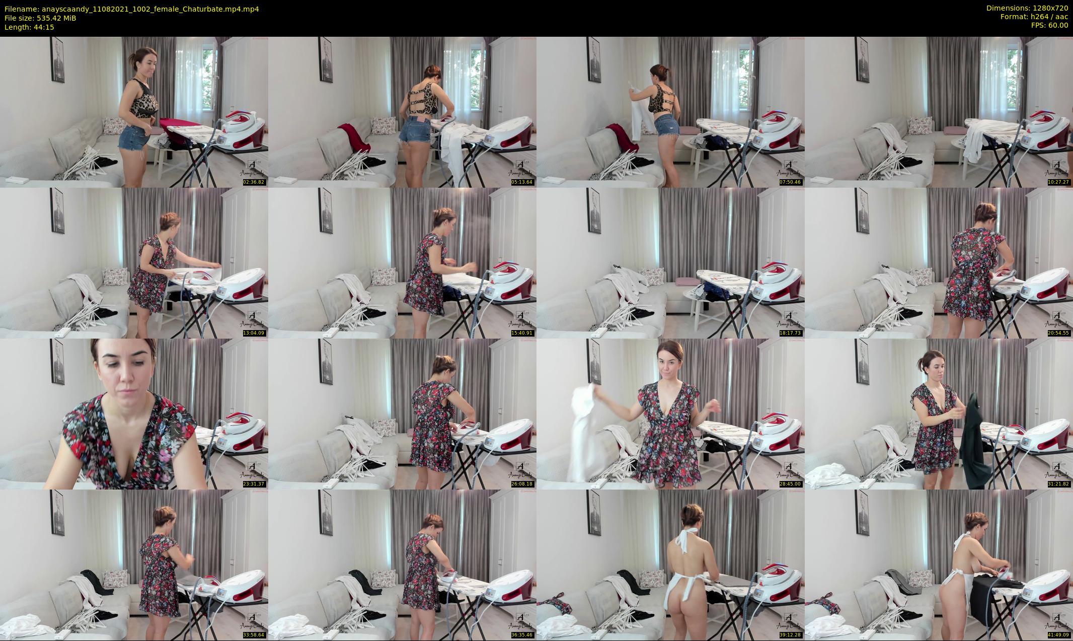 anayscaandy — 45 minute Chaturbate female cam show recording, 720p, Aug 11, 2021