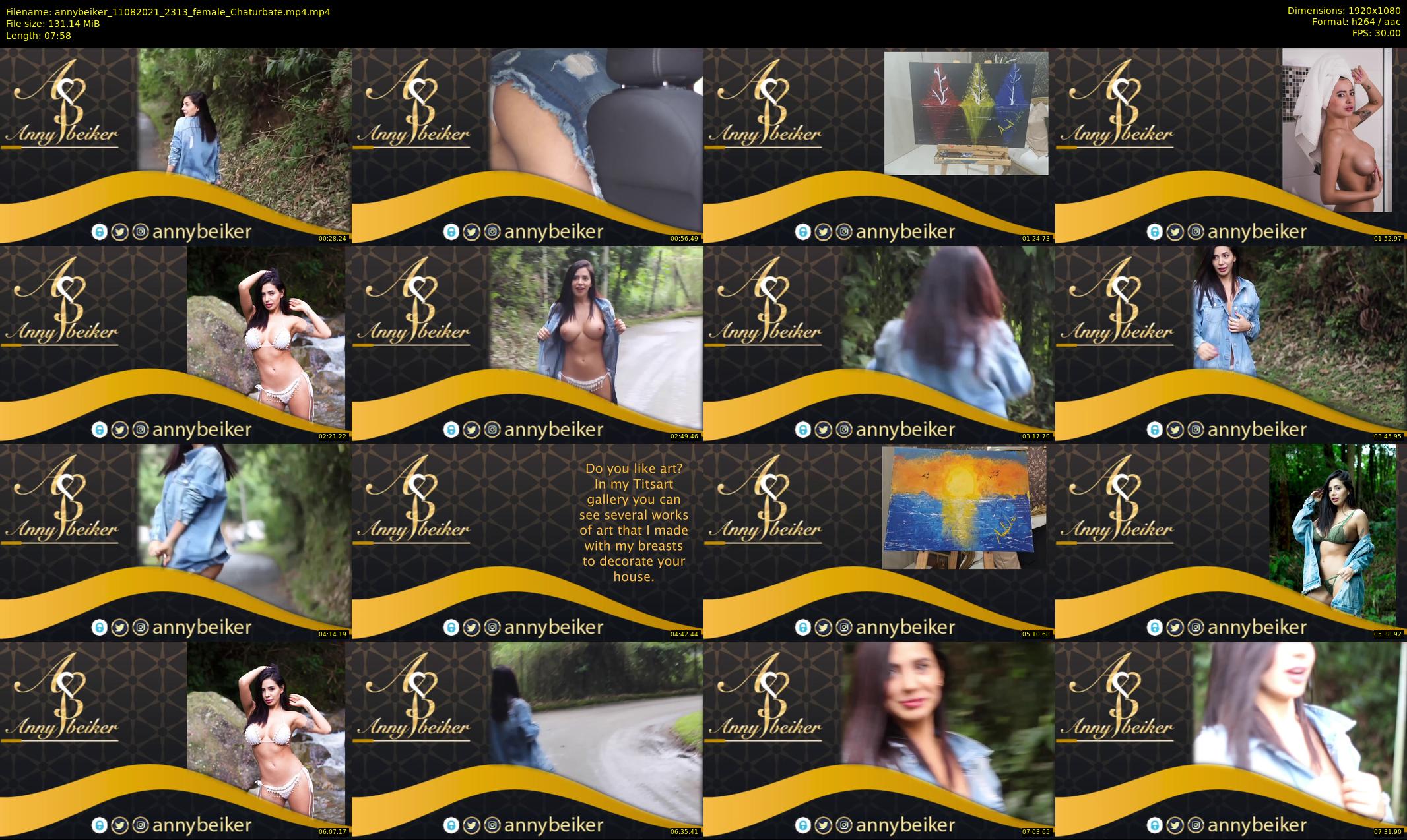 annybeiker — 8 minute Chaturbate female cam show recording, 1080p, Aug 11, 2021