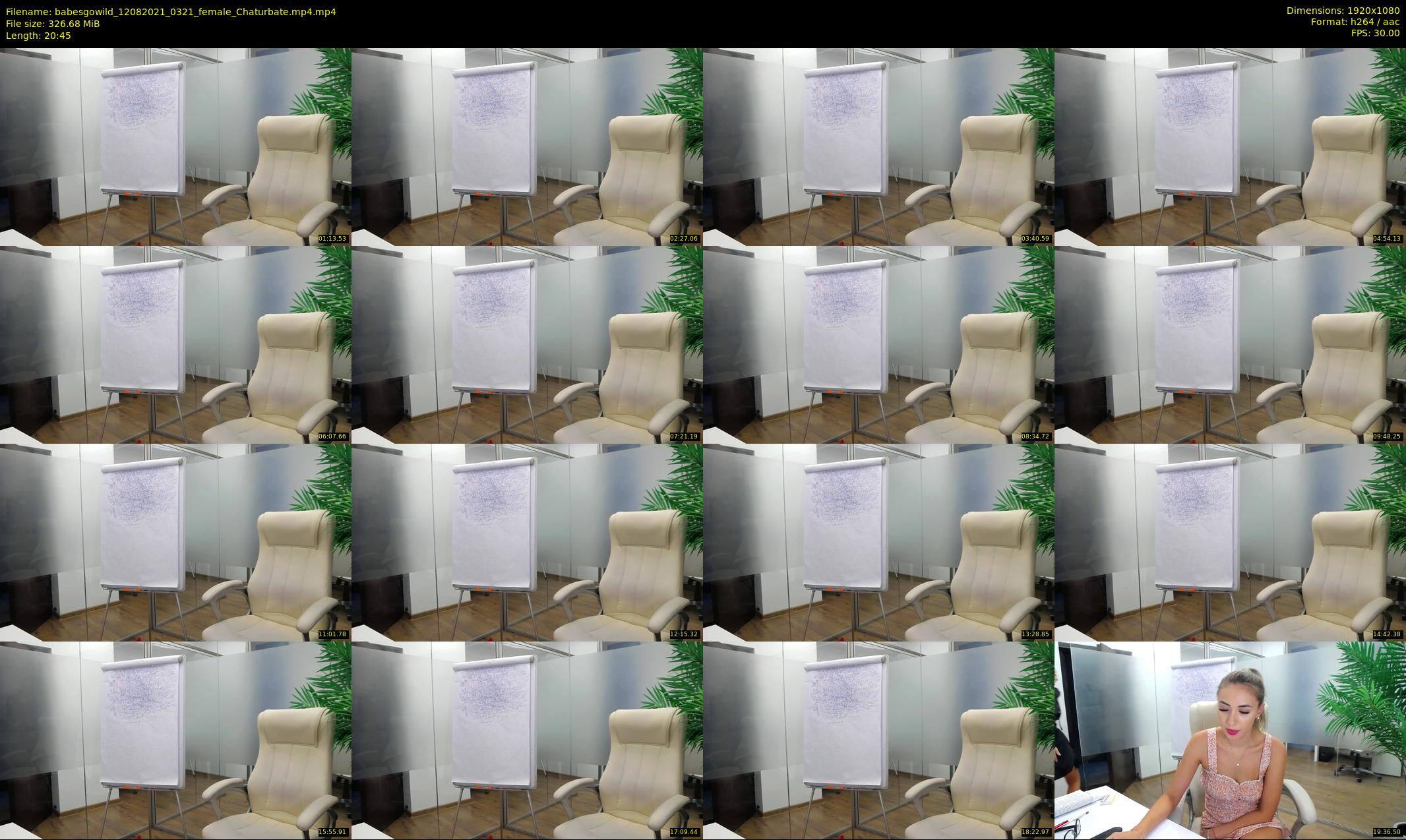 babesgowild — 21 minute Chaturbate couple cam show recording, 1080p, Aug 12, 2021
