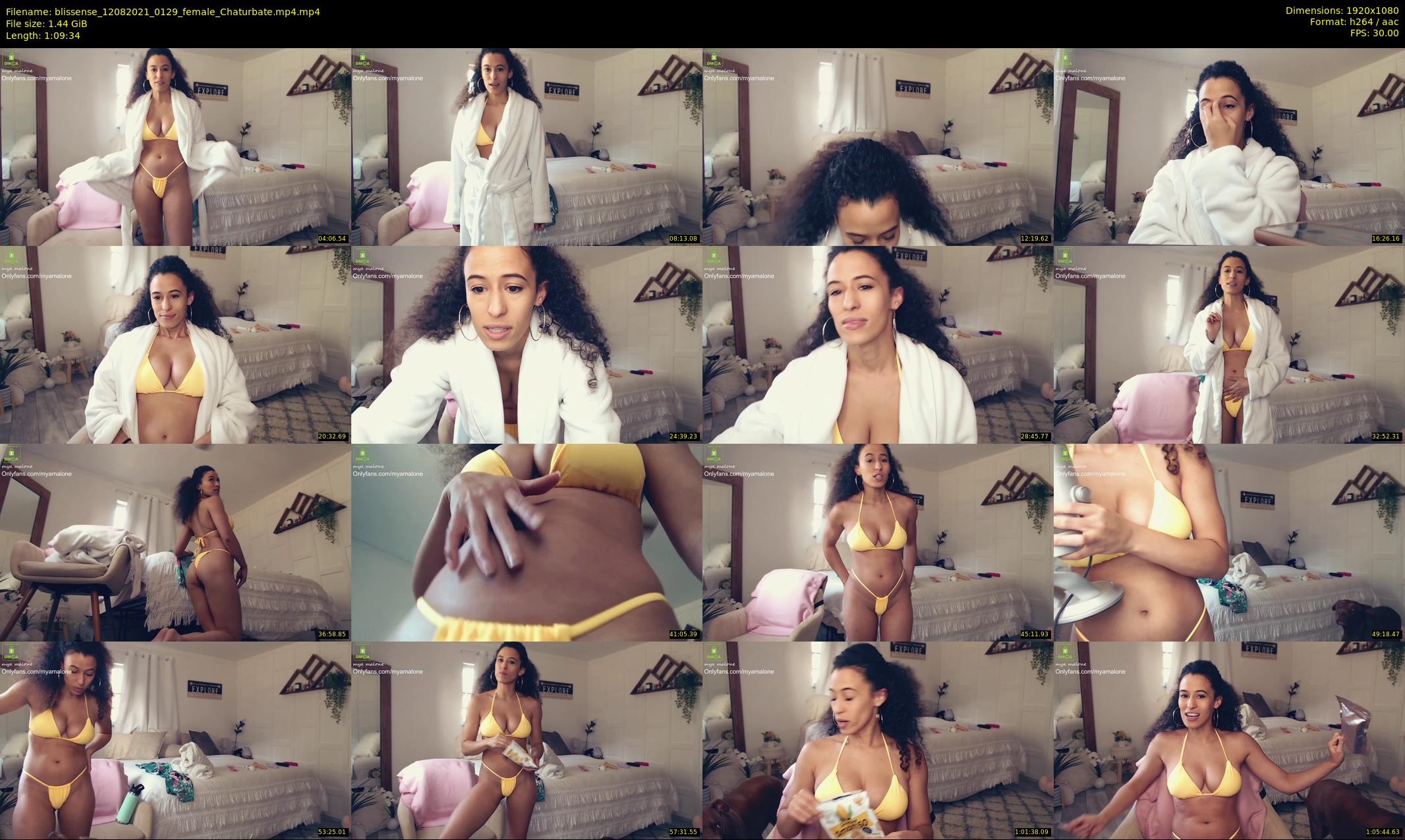 blissense — 70 minute Chaturbate female cam show recording, 1080p, Aug 12, 2021