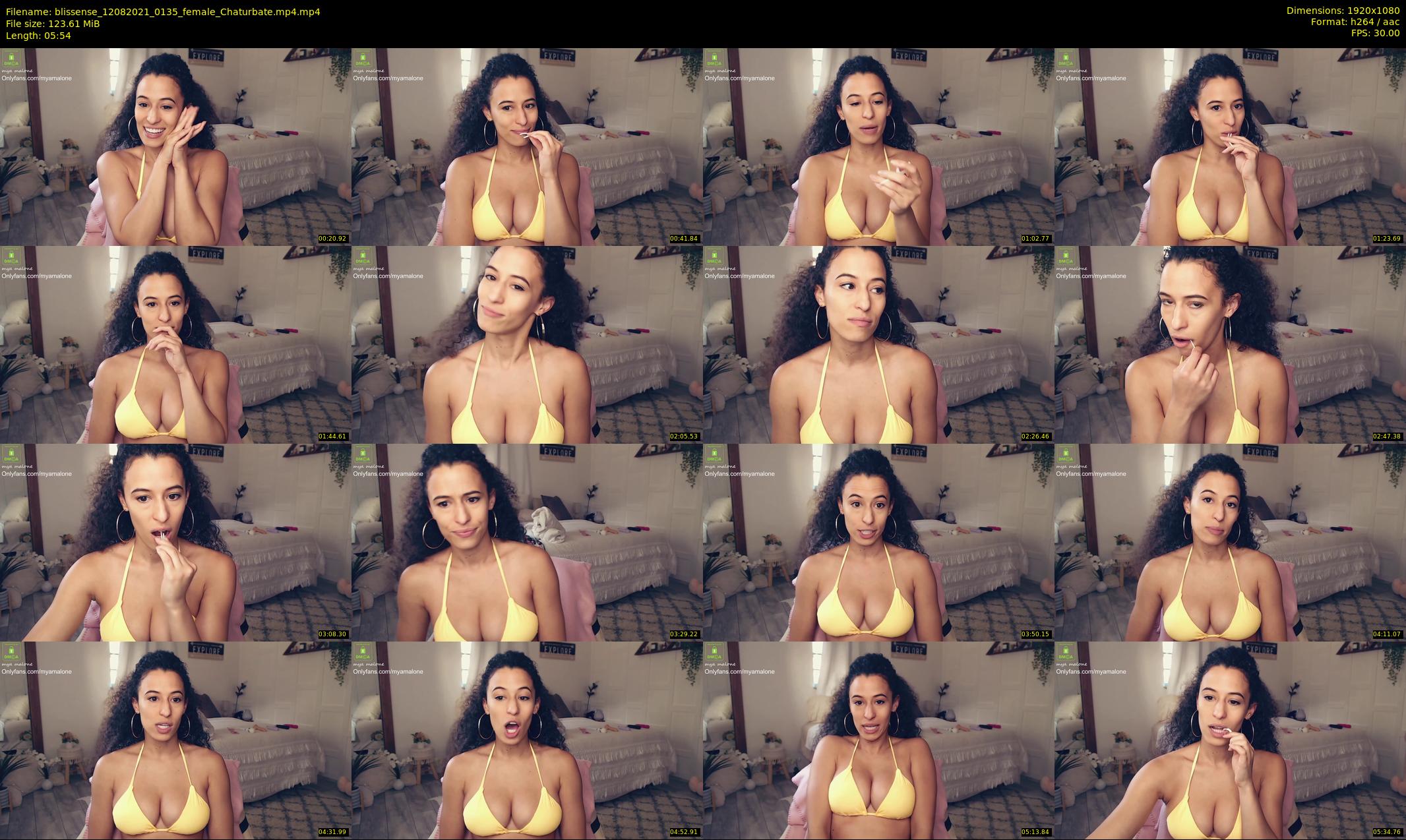 blissense — 6 minute Chaturbate female cam show recording, 1080p, Aug 12, 2021