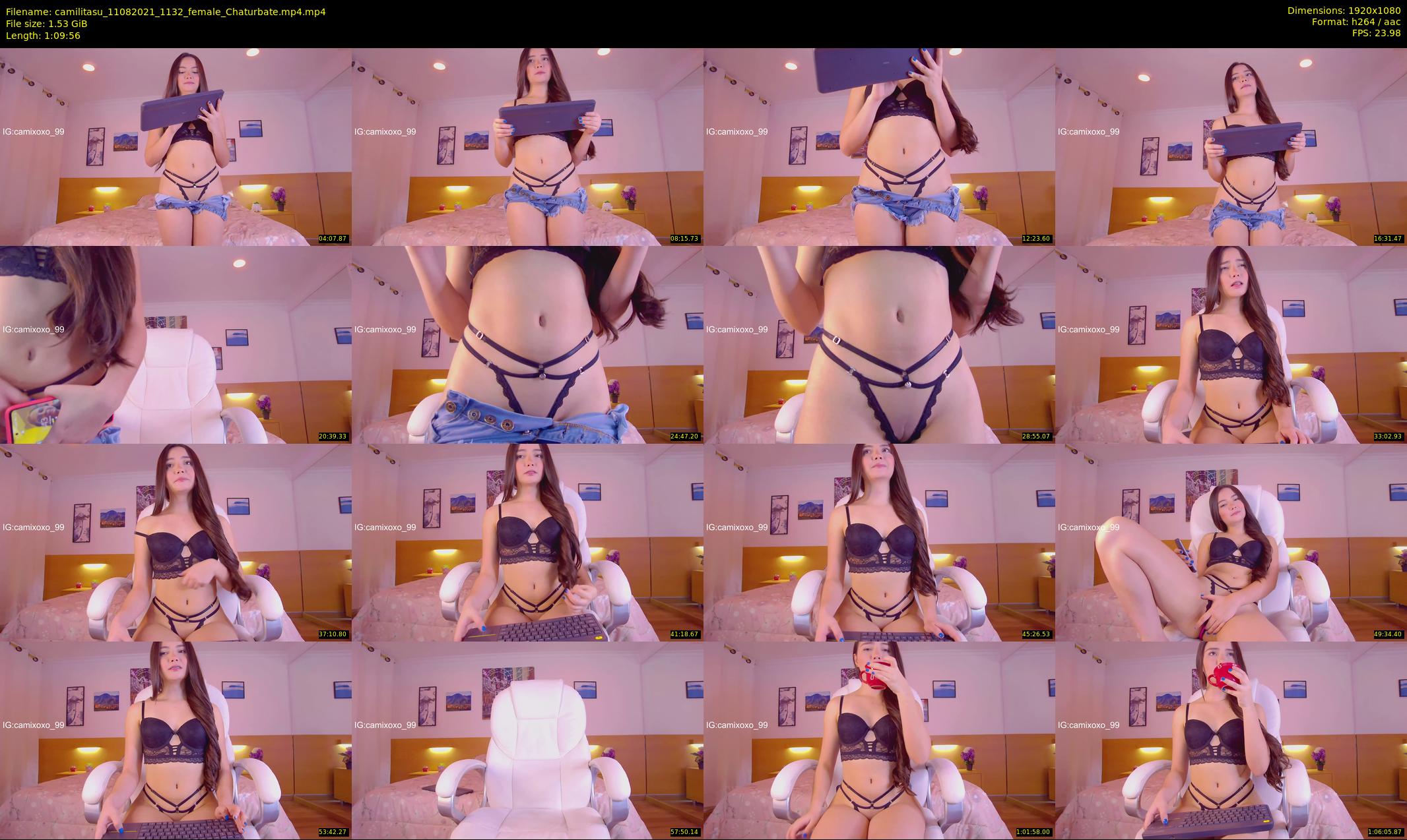 camilitasu — 70 minute Chaturbate female cam show recording, 1080p, Aug 11, 2021
