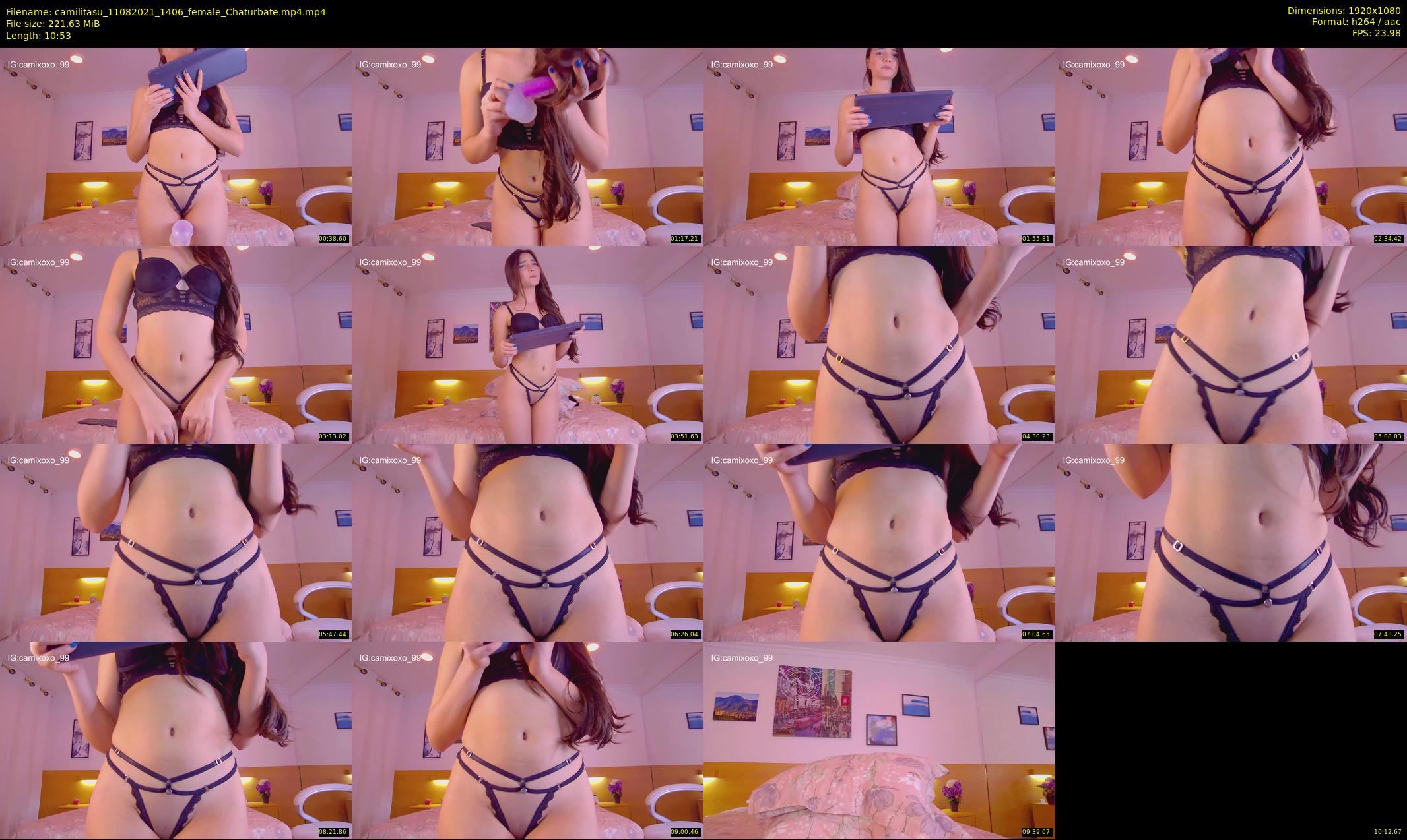 camilitasu — 11 minute Chaturbate female cam show recording, 1080p, Aug 11, 2021