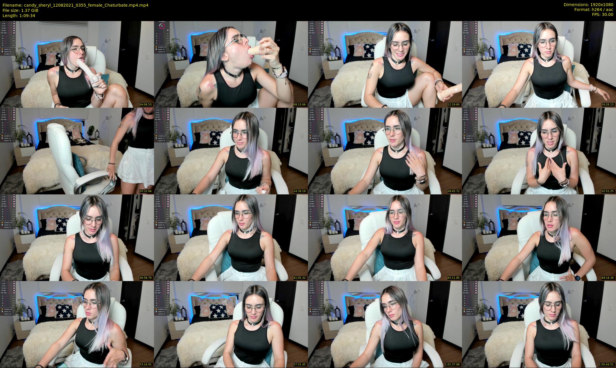 candy_sheryl — 70 minute Chaturbate female cam show recording, 1080p, Aug 12, 2021