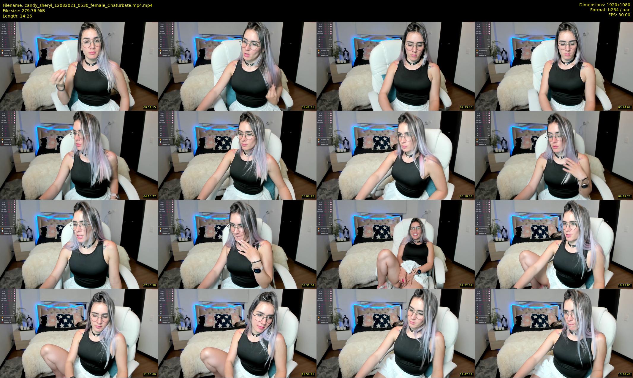 candy_sheryl — 15 minute Chaturbate female cam show recording, 1080p, Aug 12, 2021