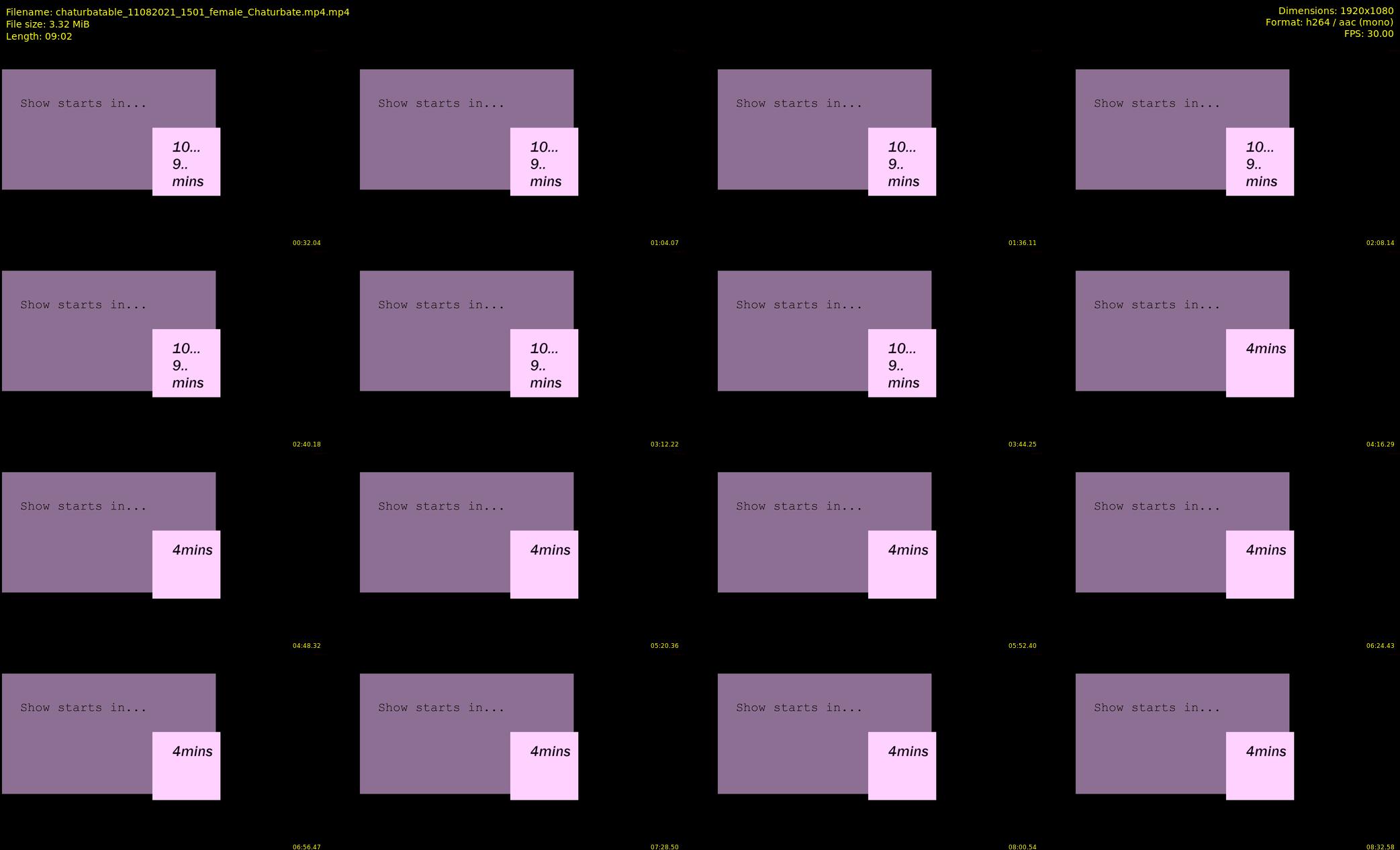 chaturbatable — 10 minute Chaturbate couple cam show recording, 1080p, Aug 11, 2021