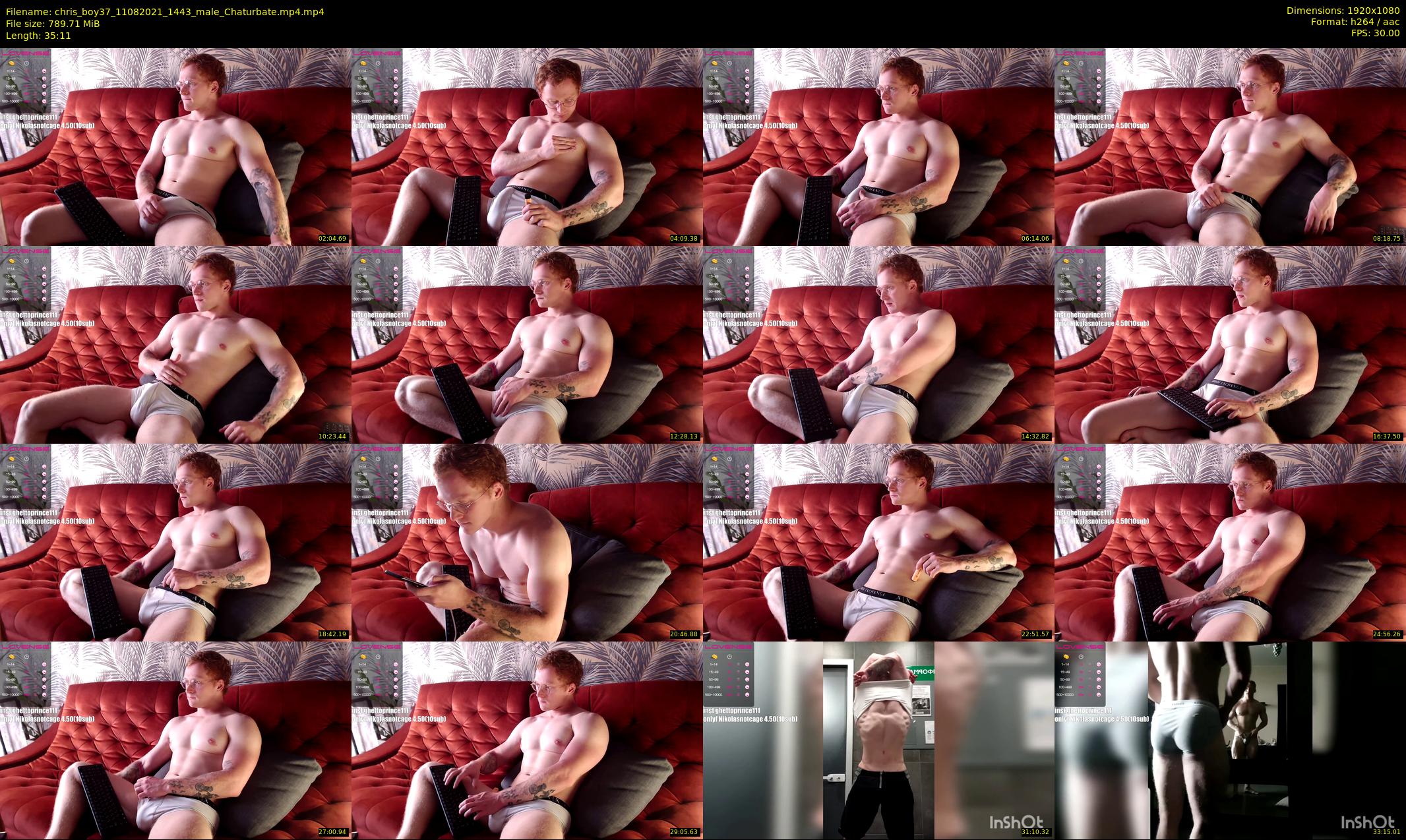 chris_boy37 — 36 minute Chaturbate male cam show recording, 1080p, Aug 11, 2021