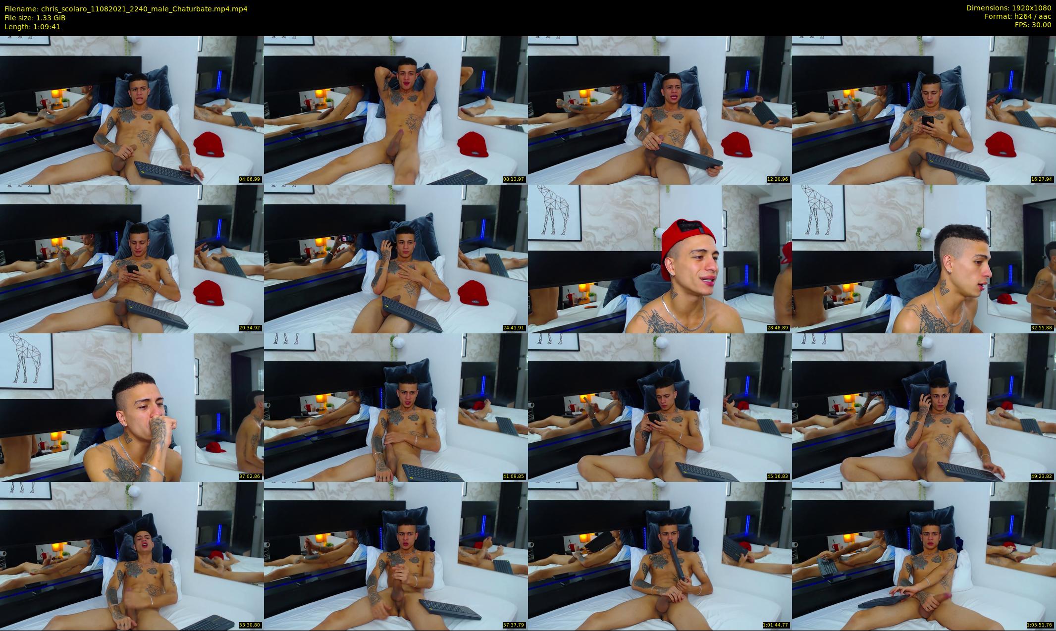 chris_scolaro — 70 minute Chaturbate male cam show recording, 1080p, Aug 11, 2021