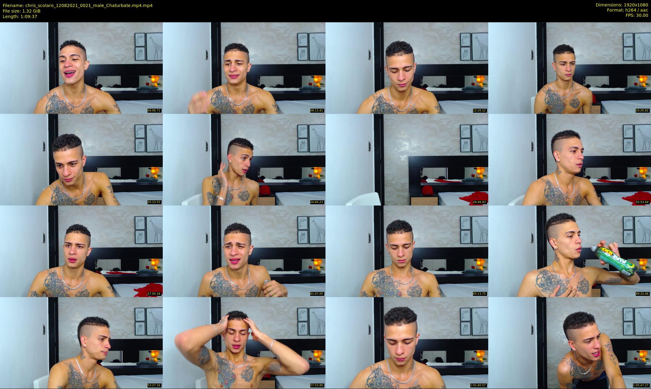 chris_scolaro — 70 minute Chaturbate male cam show recording, 1080p, Aug 12, 2021