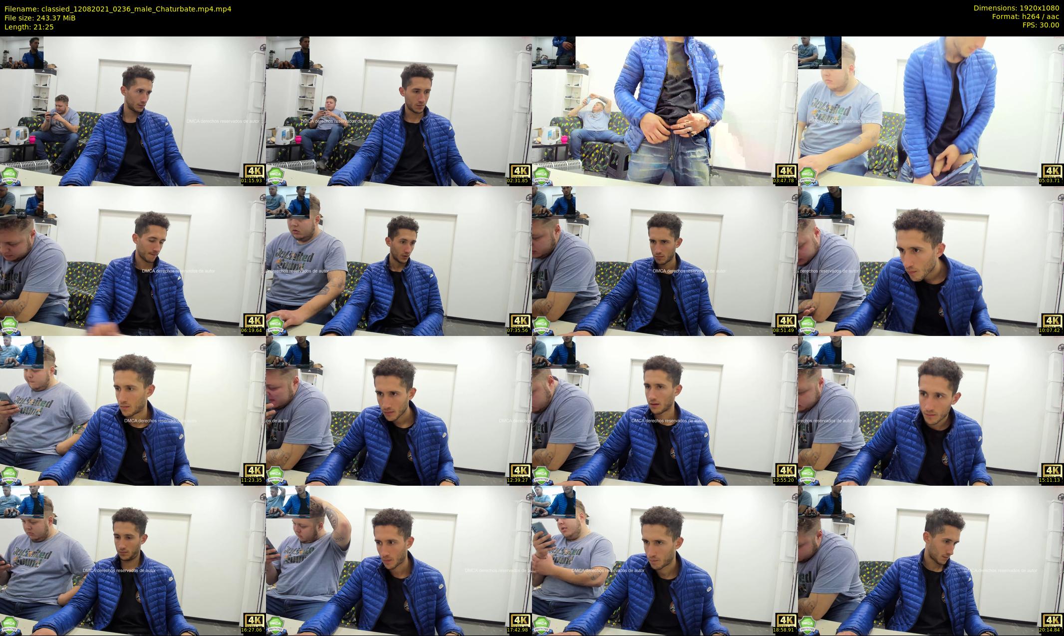 classied — 22 minute Chaturbate male cam show recording, 1080p, Aug 12, 2021