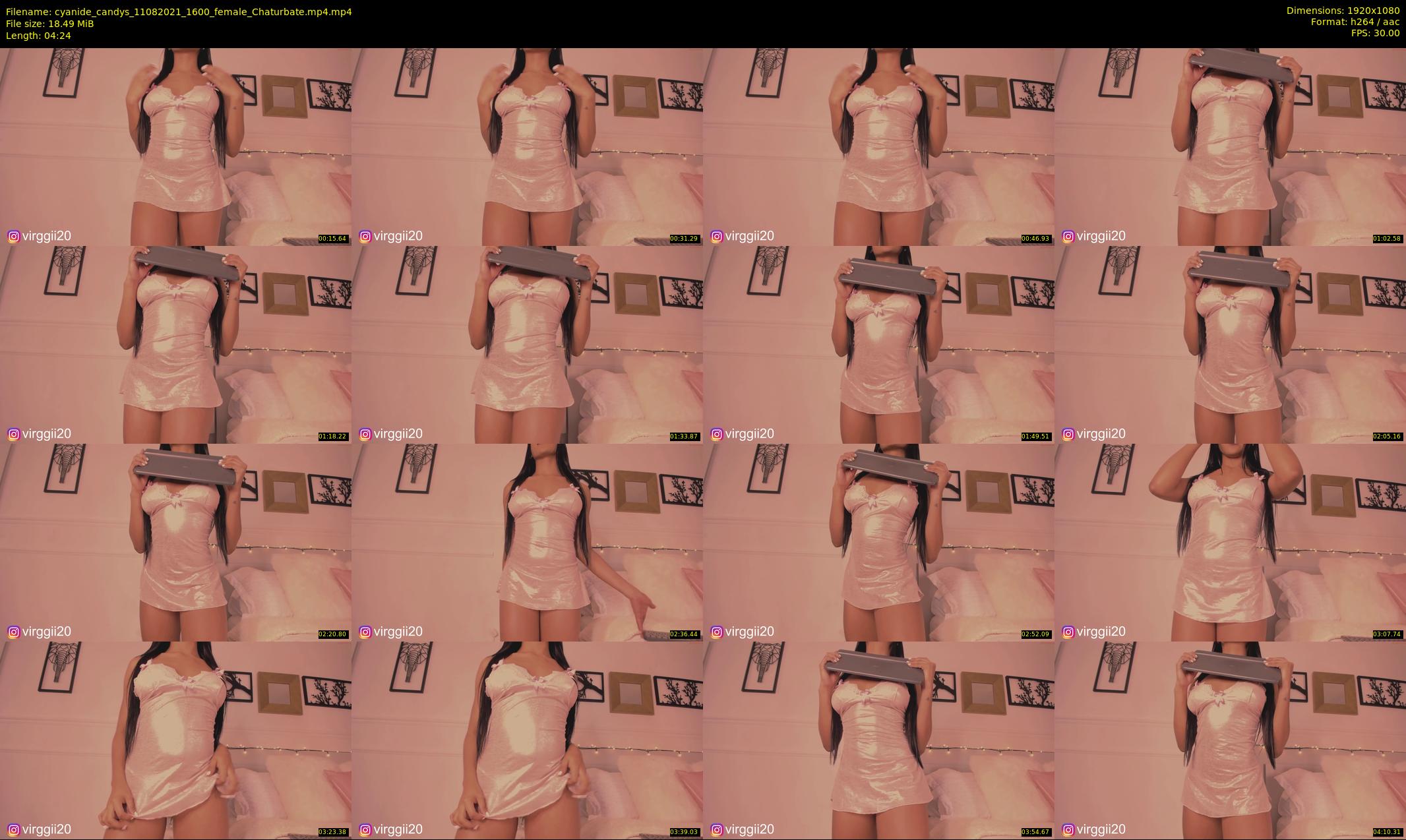 cyanide_candys — 5 minute Chaturbate female cam show recording, 1080p, Aug 11, 2021