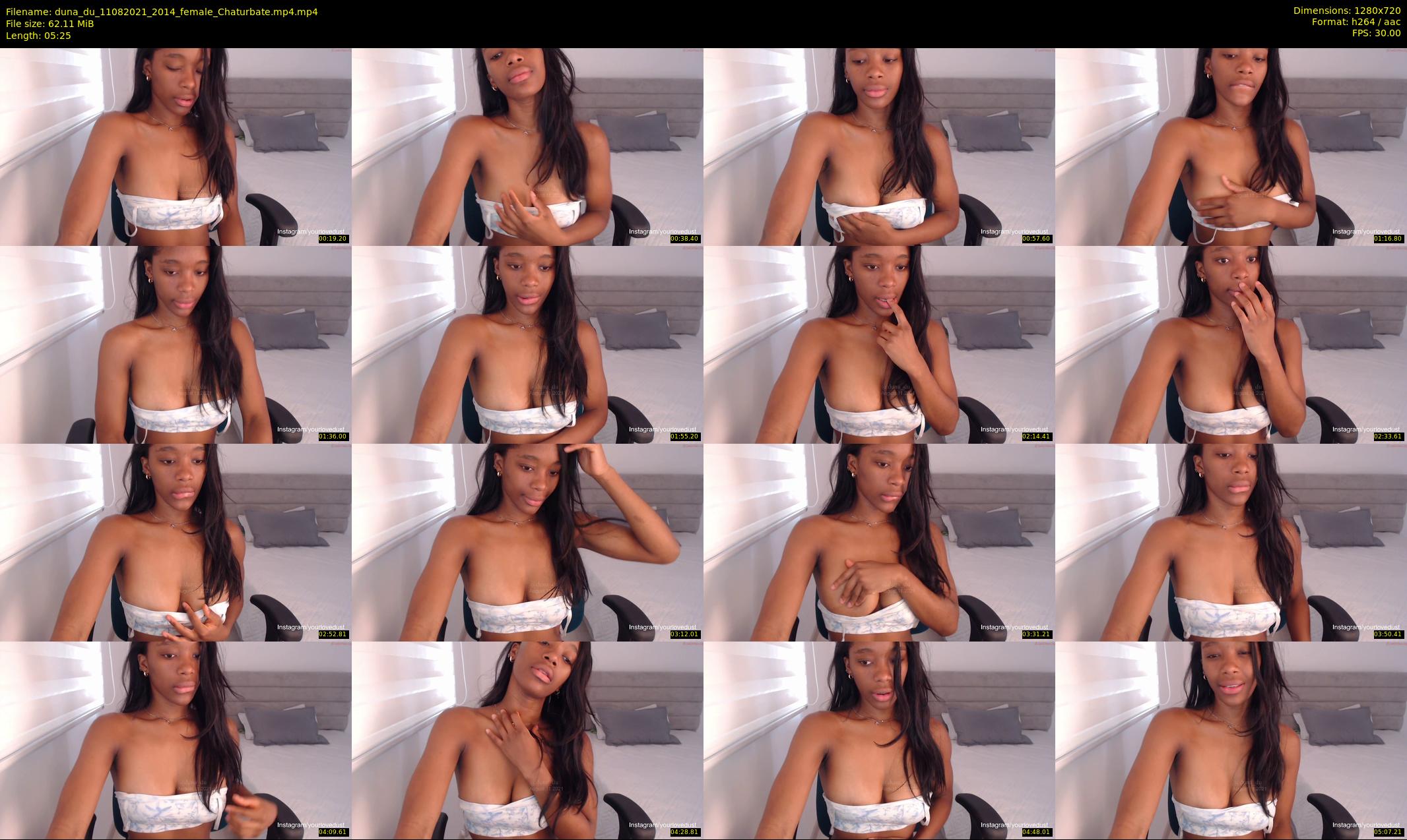 duna_du — 6 minute Chaturbate female cam show recording, 720p, Aug 11, 2021