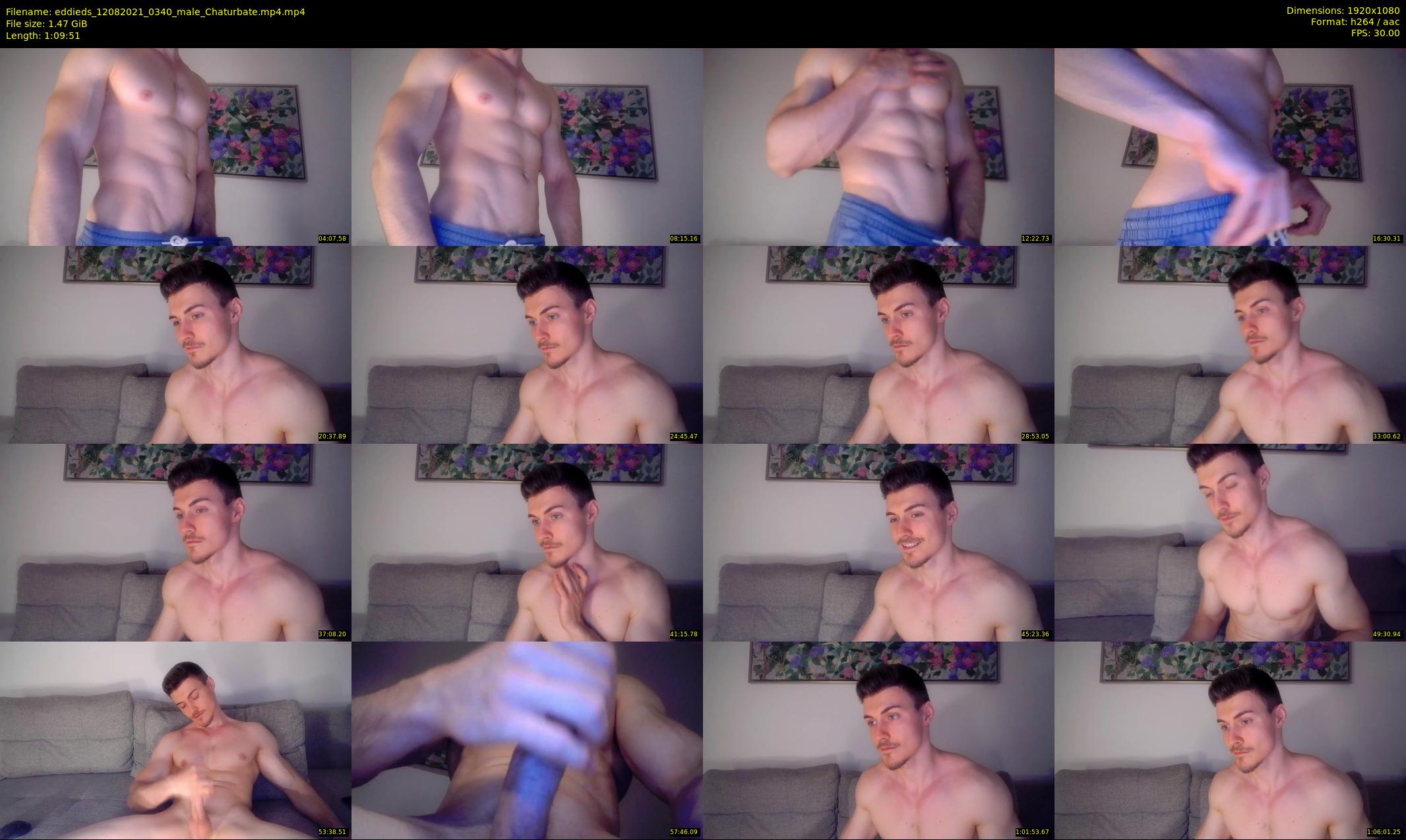 eddieds — 70 minute Chaturbate male cam show recording, 1080p, Aug 12, 2021