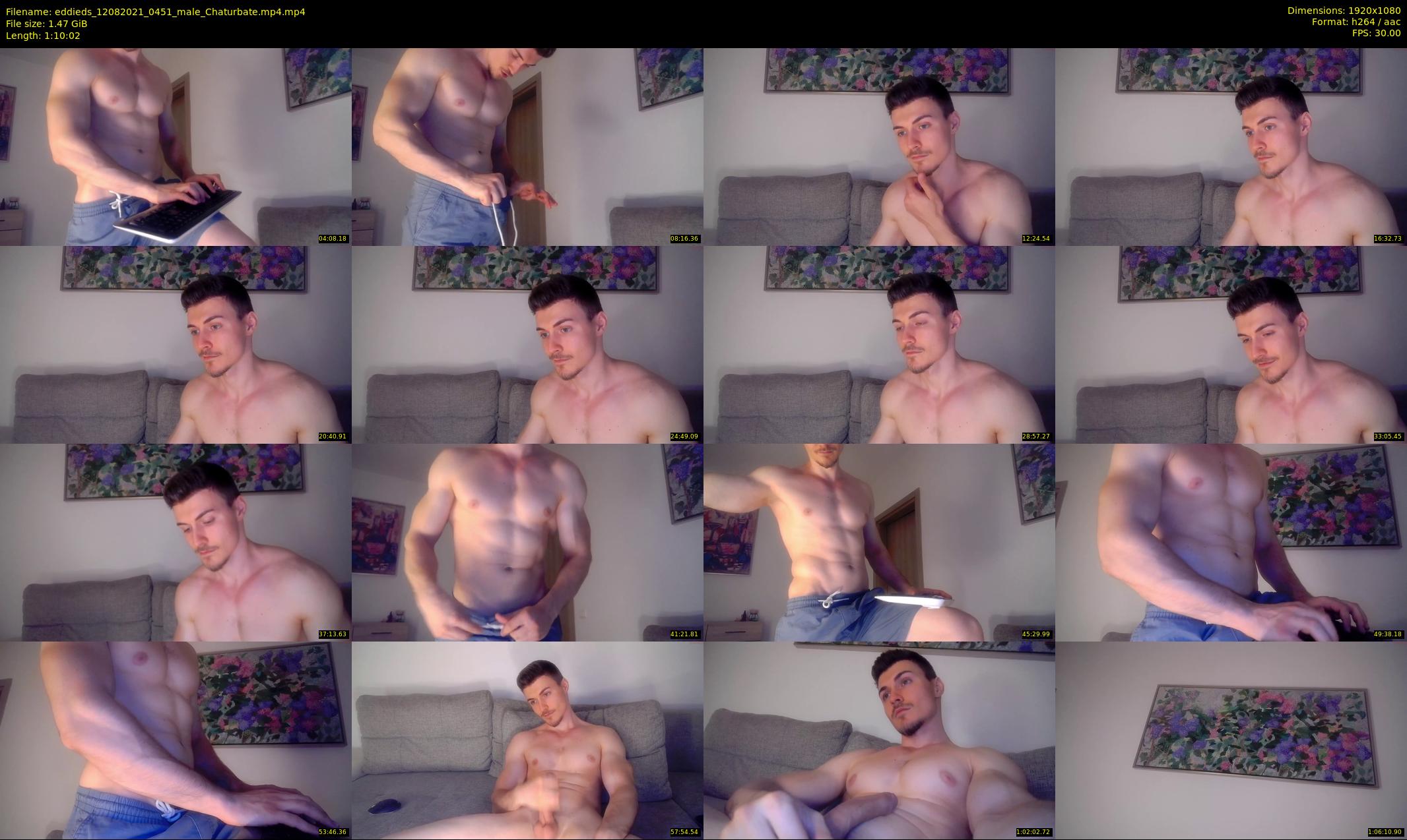 eddieds — 71 minute Chaturbate male cam show recording, 1080p, Aug 12, 2021
