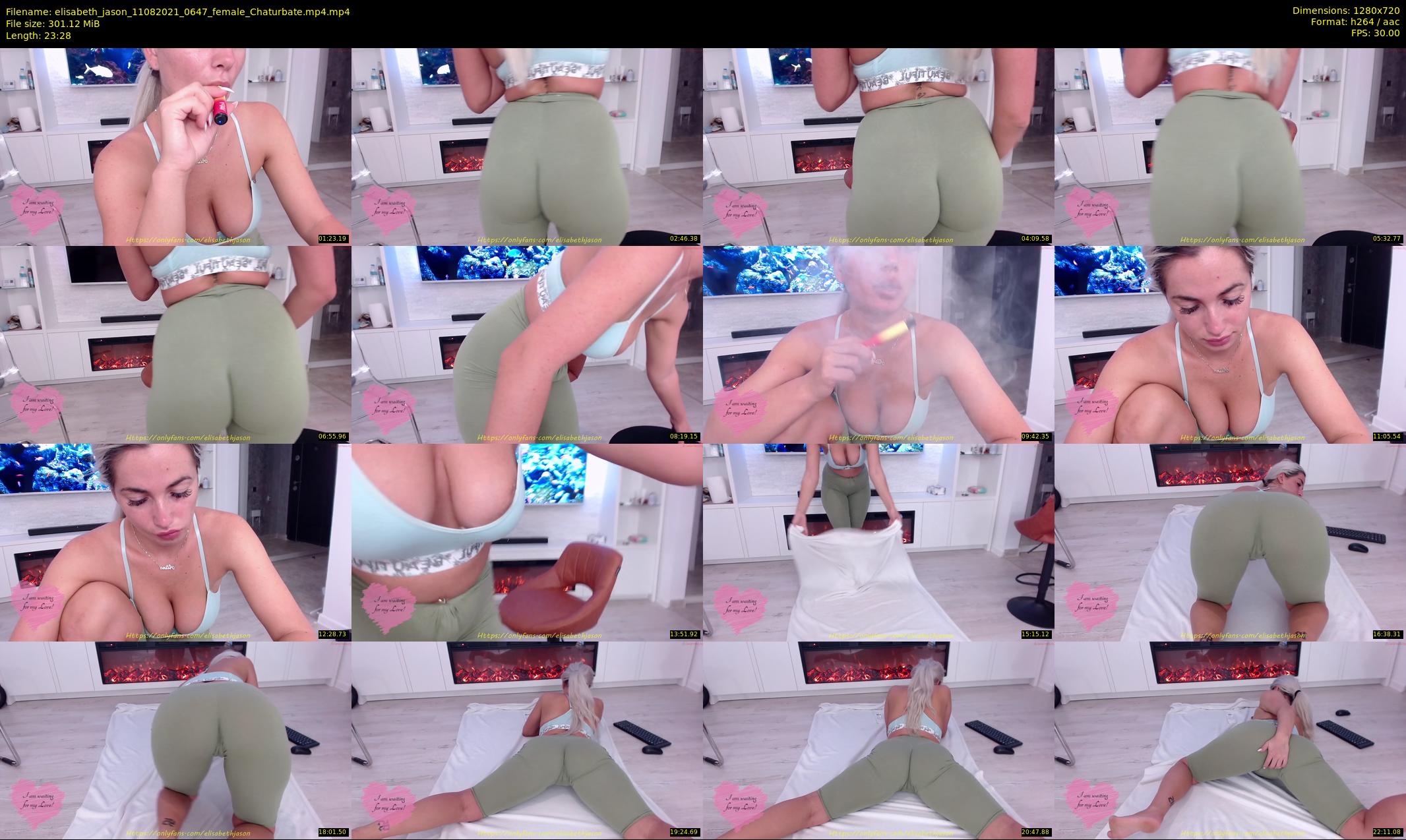 elisabeth_jason — 24 minute Chaturbate couple cam show recording, 720p, Aug 11, 2021
