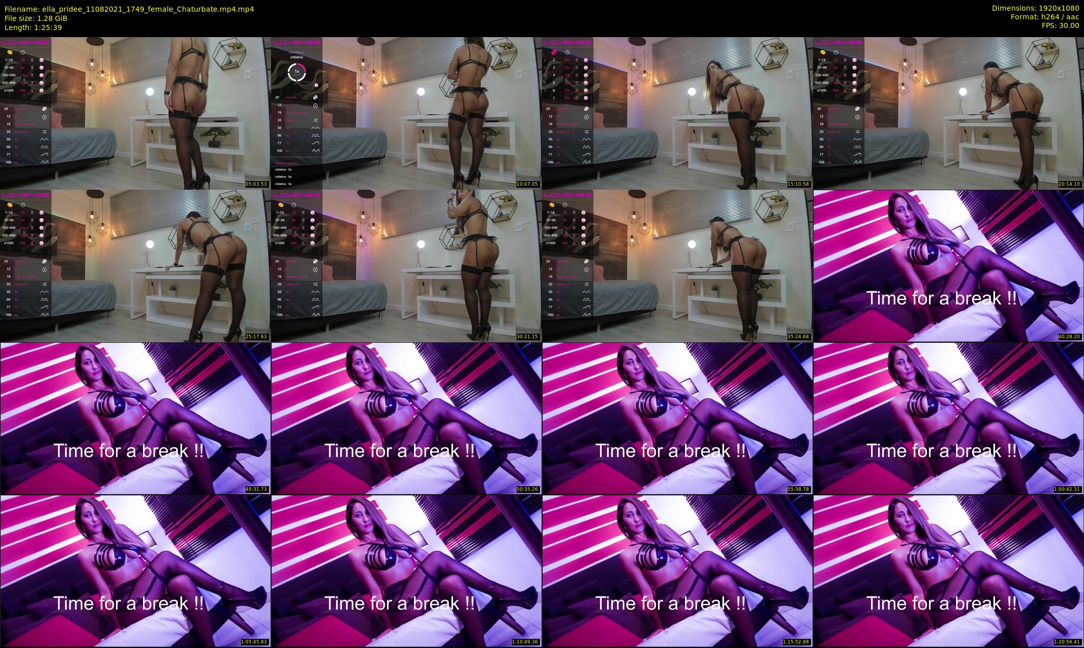 ella_pridee — 86 minute Chaturbate female cam show recording, 1080p, Aug 11, 2021