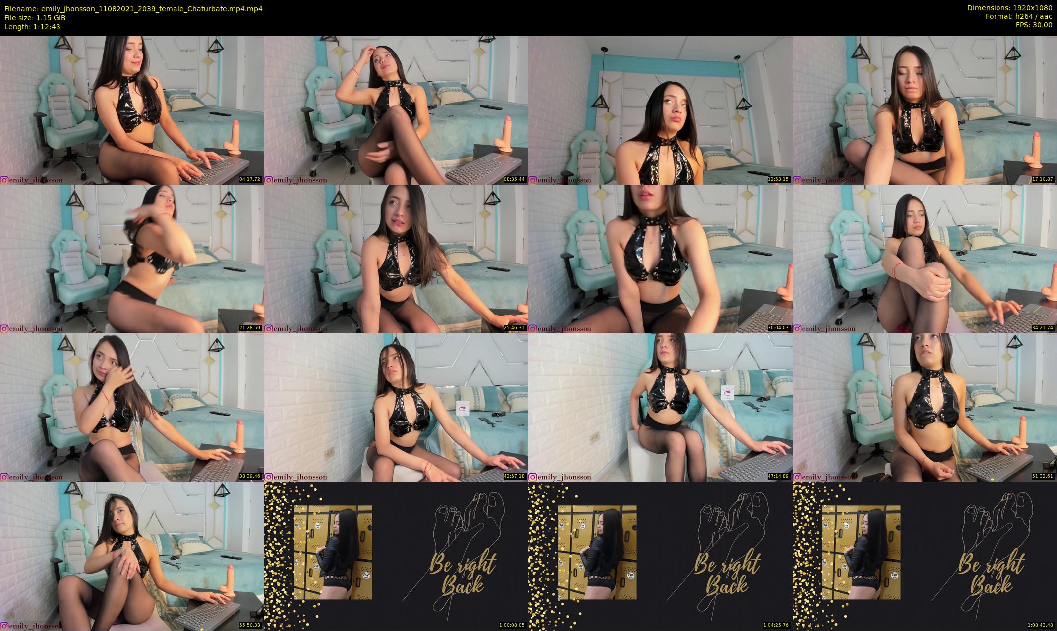 emily_jhonsson — 73 minute Chaturbate female cam show recording, 1080p, Aug 11, 2021