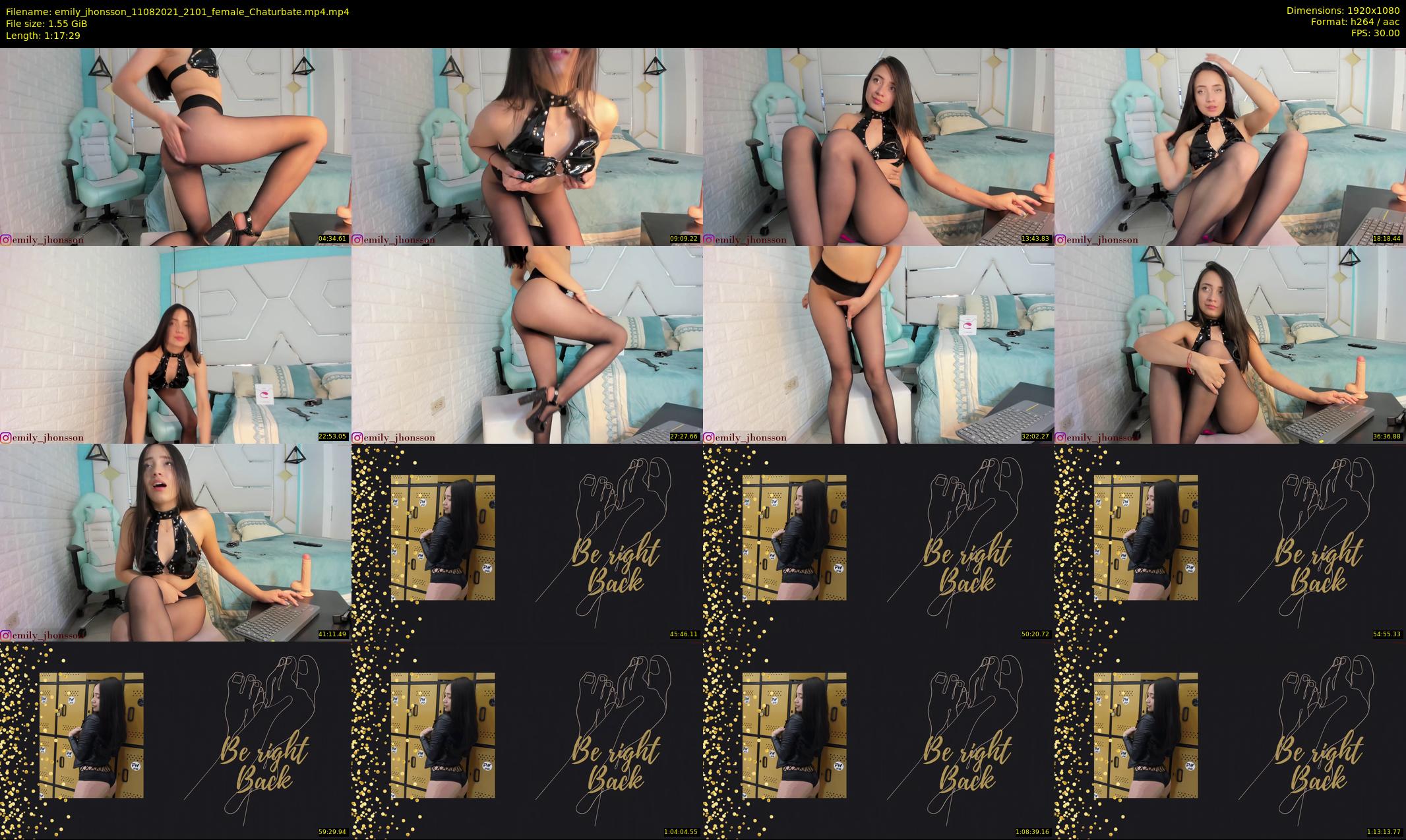 emily_jhonsson — 78 minute Chaturbate female cam show recording, 1080p, Aug 11, 2021