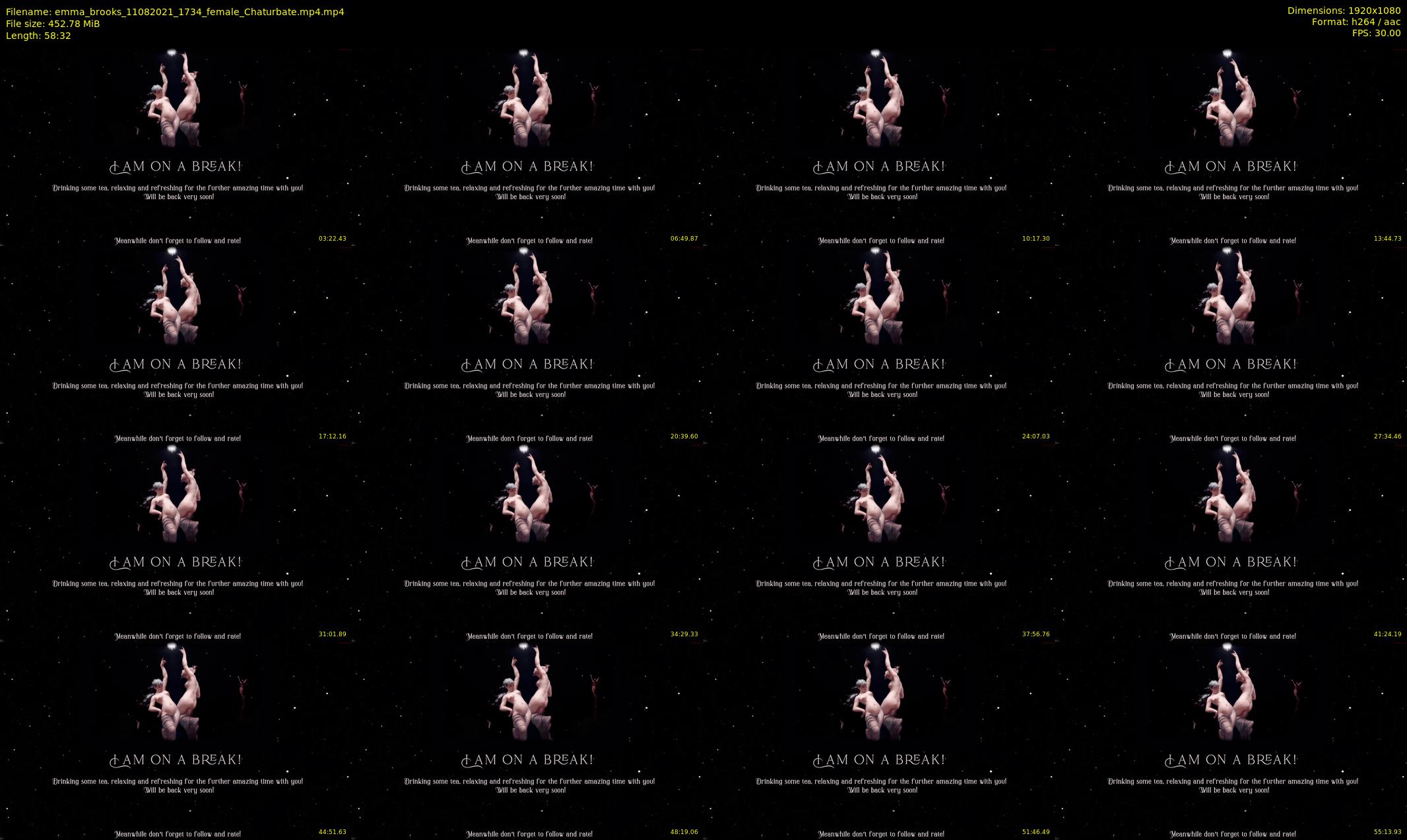 emma_brooks — 59 minute Chaturbate female cam show recording, 1080p, Aug 11, 2021