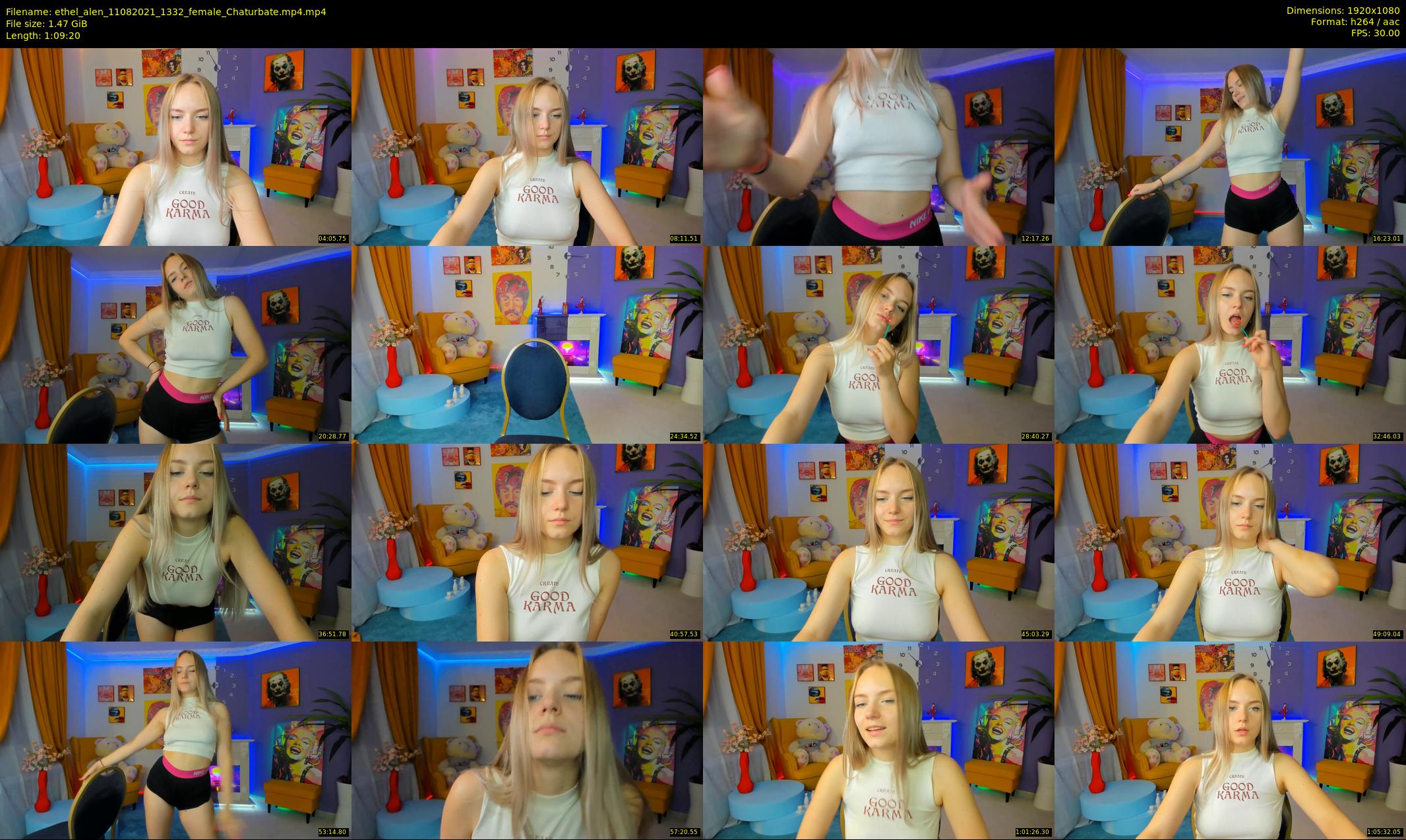 ethel_alen — 70 minute Chaturbate female cam show recording, 1080p, Aug 11, 2021