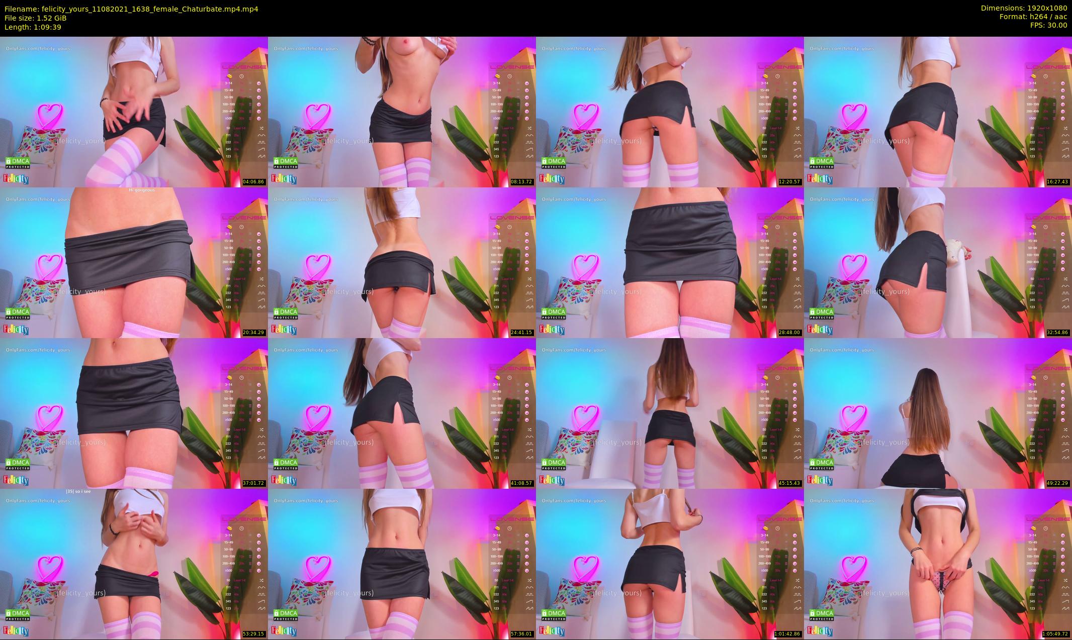 felicity_yours — 70 minute Chaturbate female cam show recording, 1080p, Aug 11, 2021