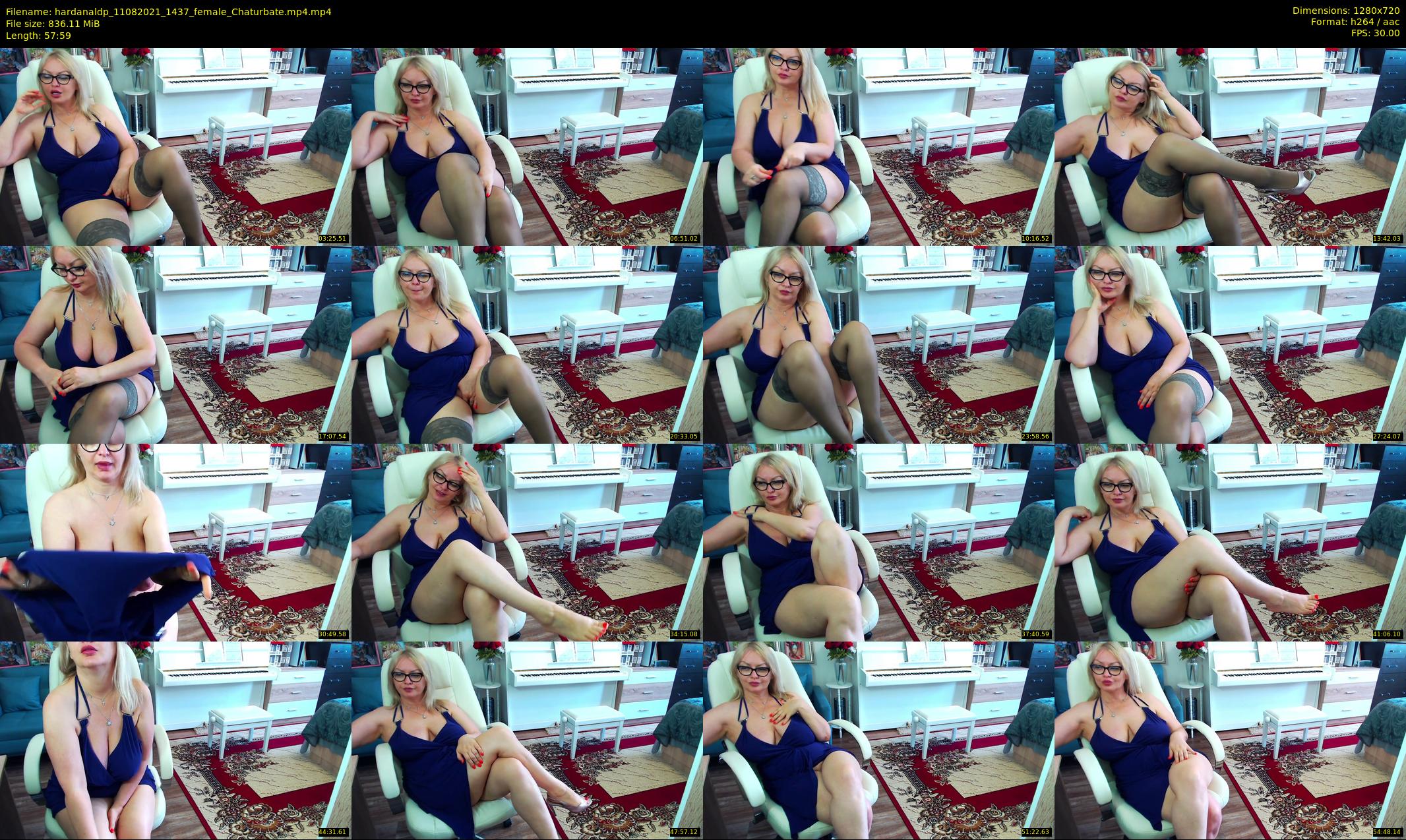hardanaldp — 58 minute Chaturbate female cam show recording, 720p, Aug 11, 2021